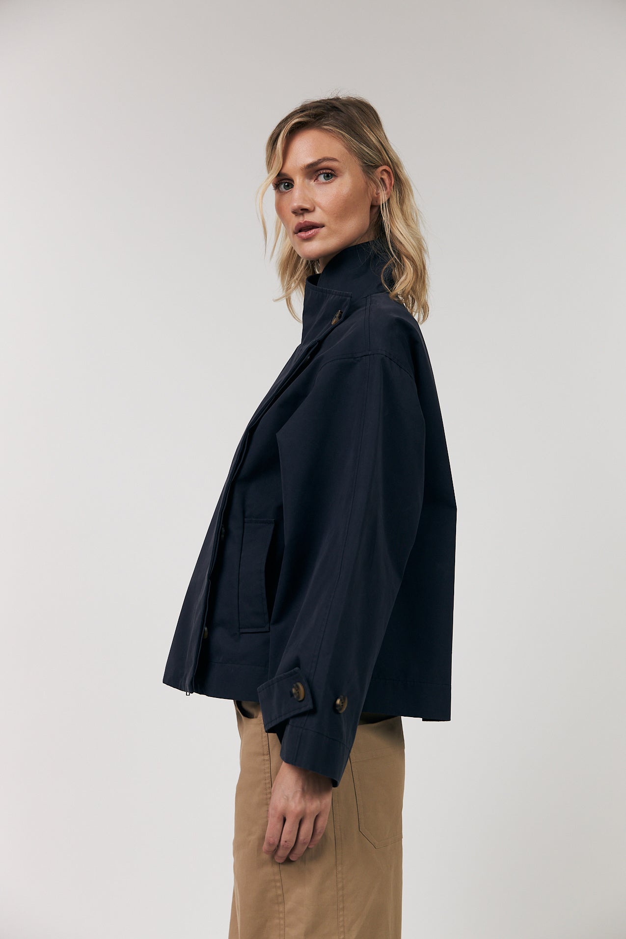 BulgariaLL Jacket LS - Dark Navy