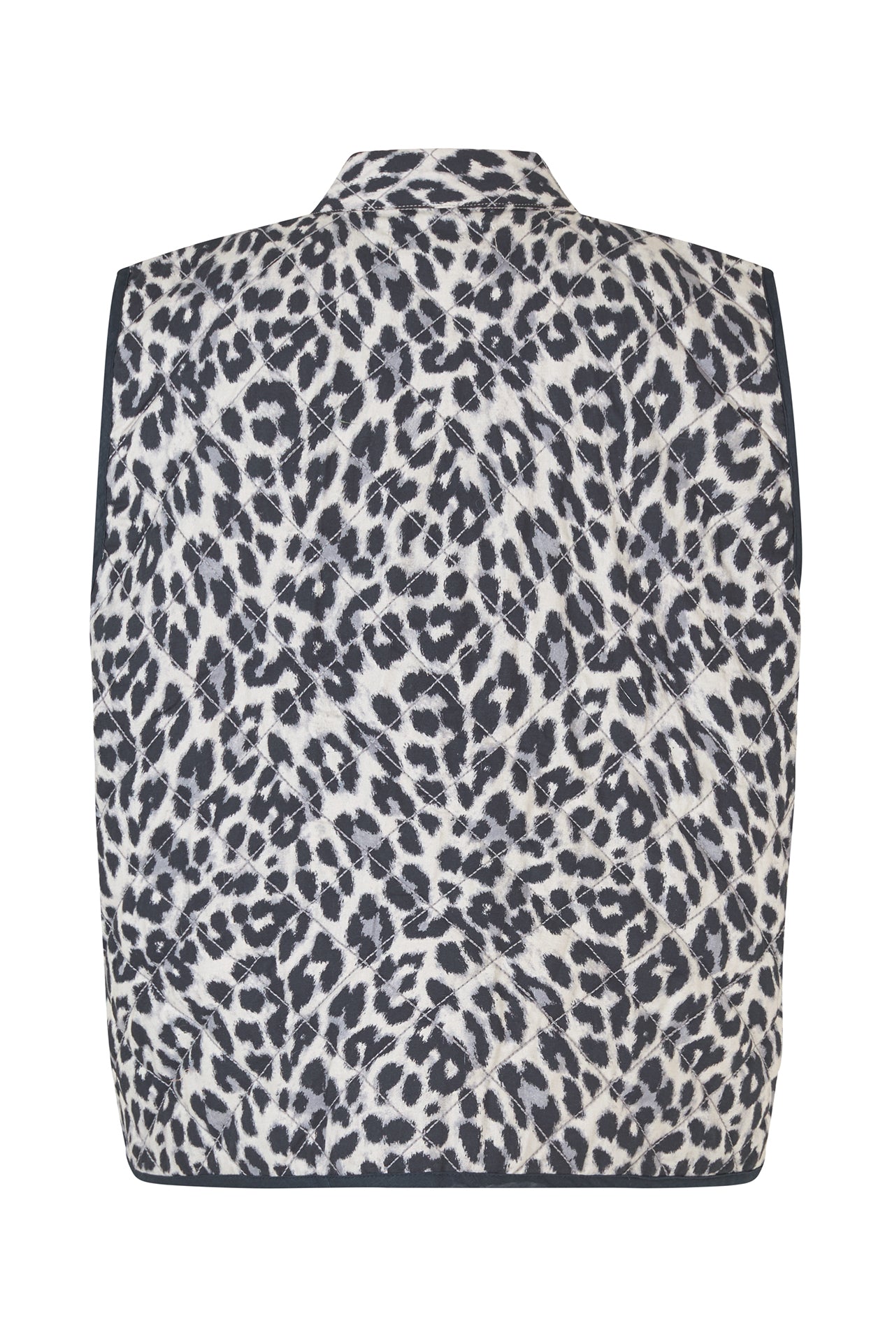 CairoLL Quilted Vest - Leopard Print