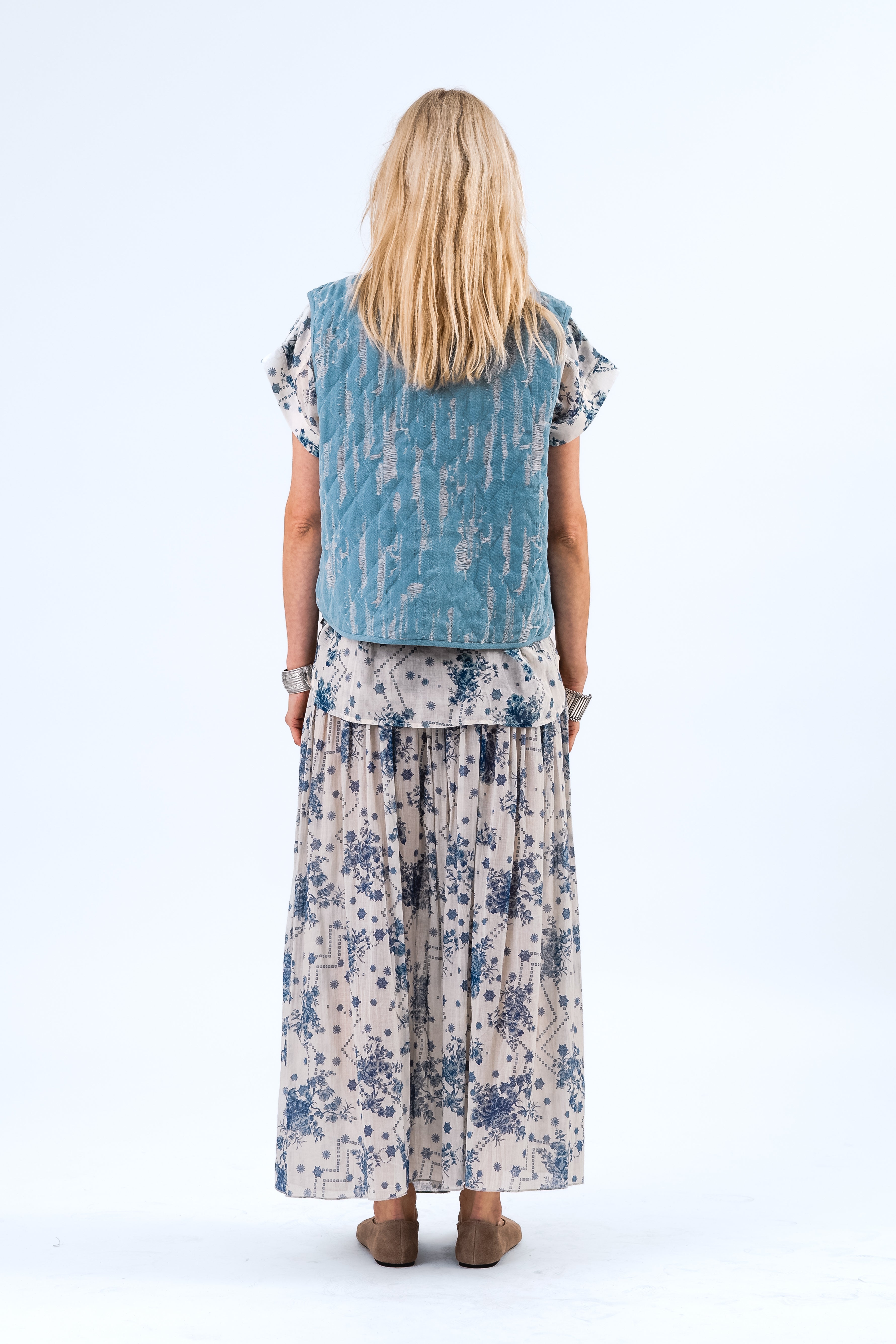 CairoLL Vest - Washed Denim