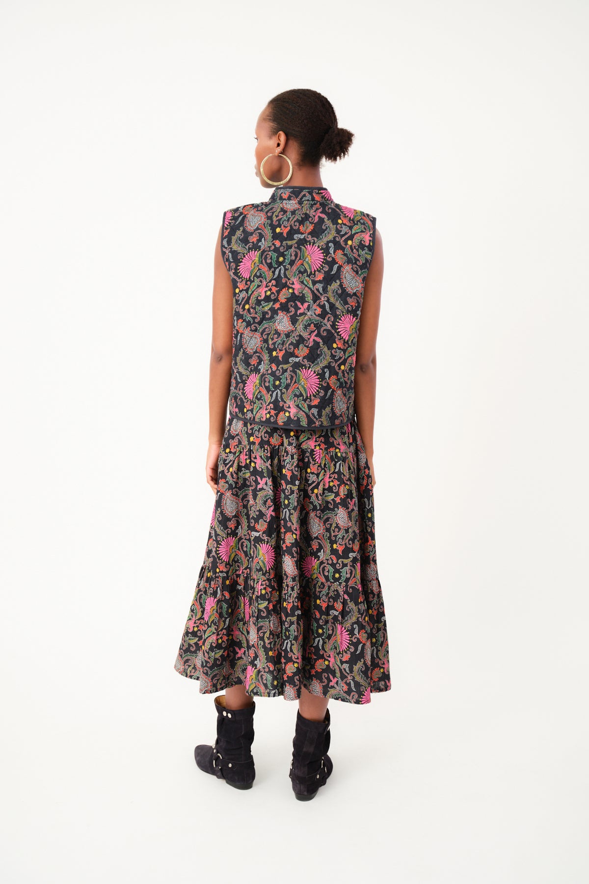 Lollys Laundry CairoLL Vest Vest Blomsterprint