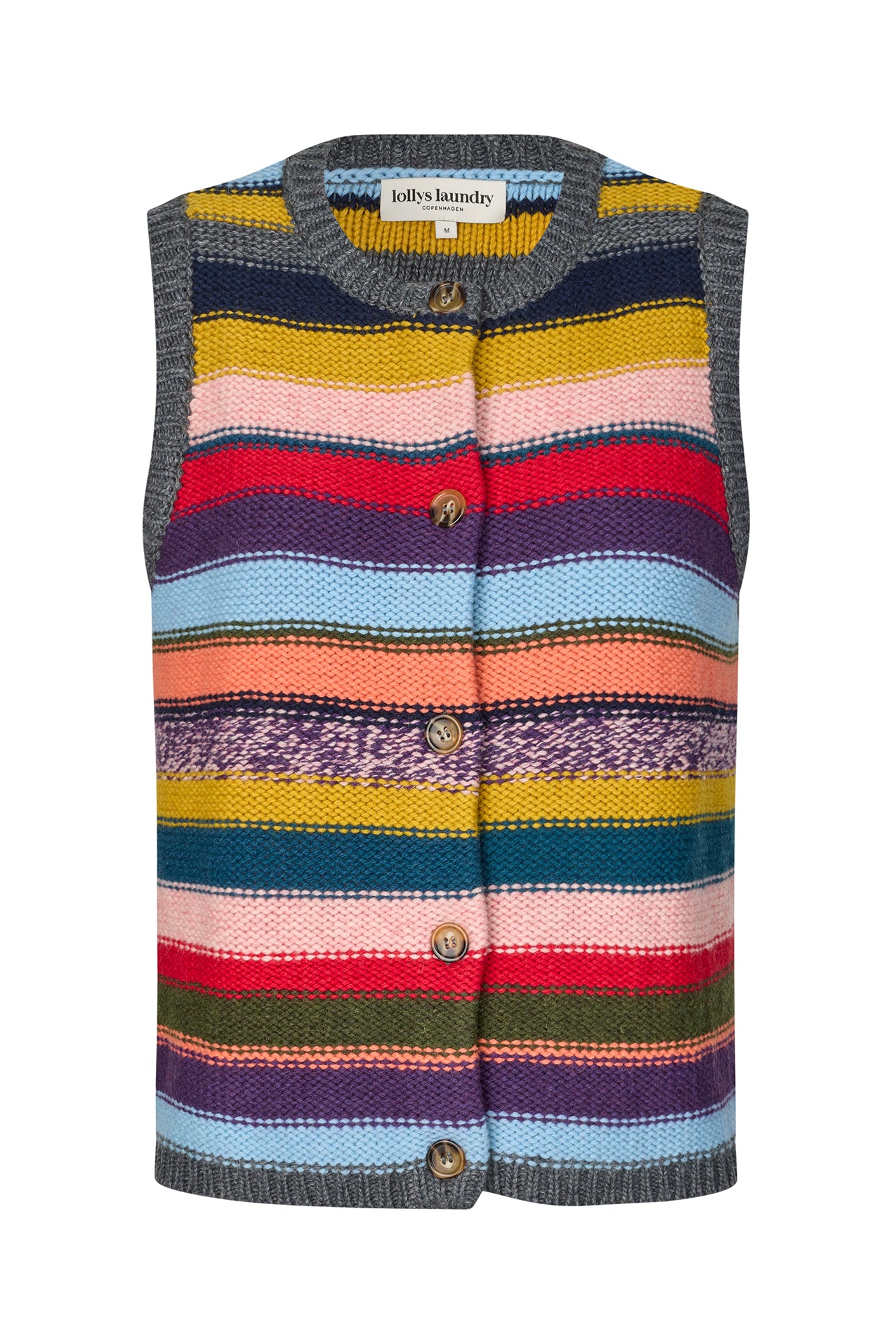 Lollys Laundry CaitLL Strikvest Vest Multi