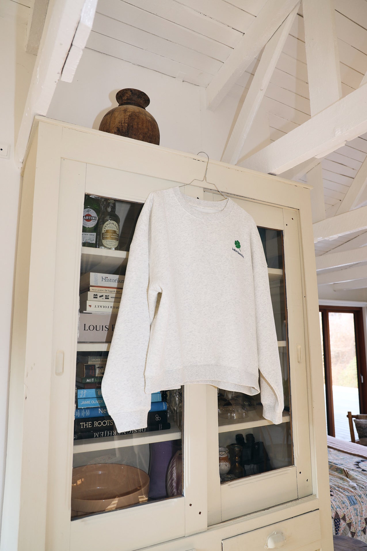 CaliforniaLL Sweatshirt - Lysegrå Melange