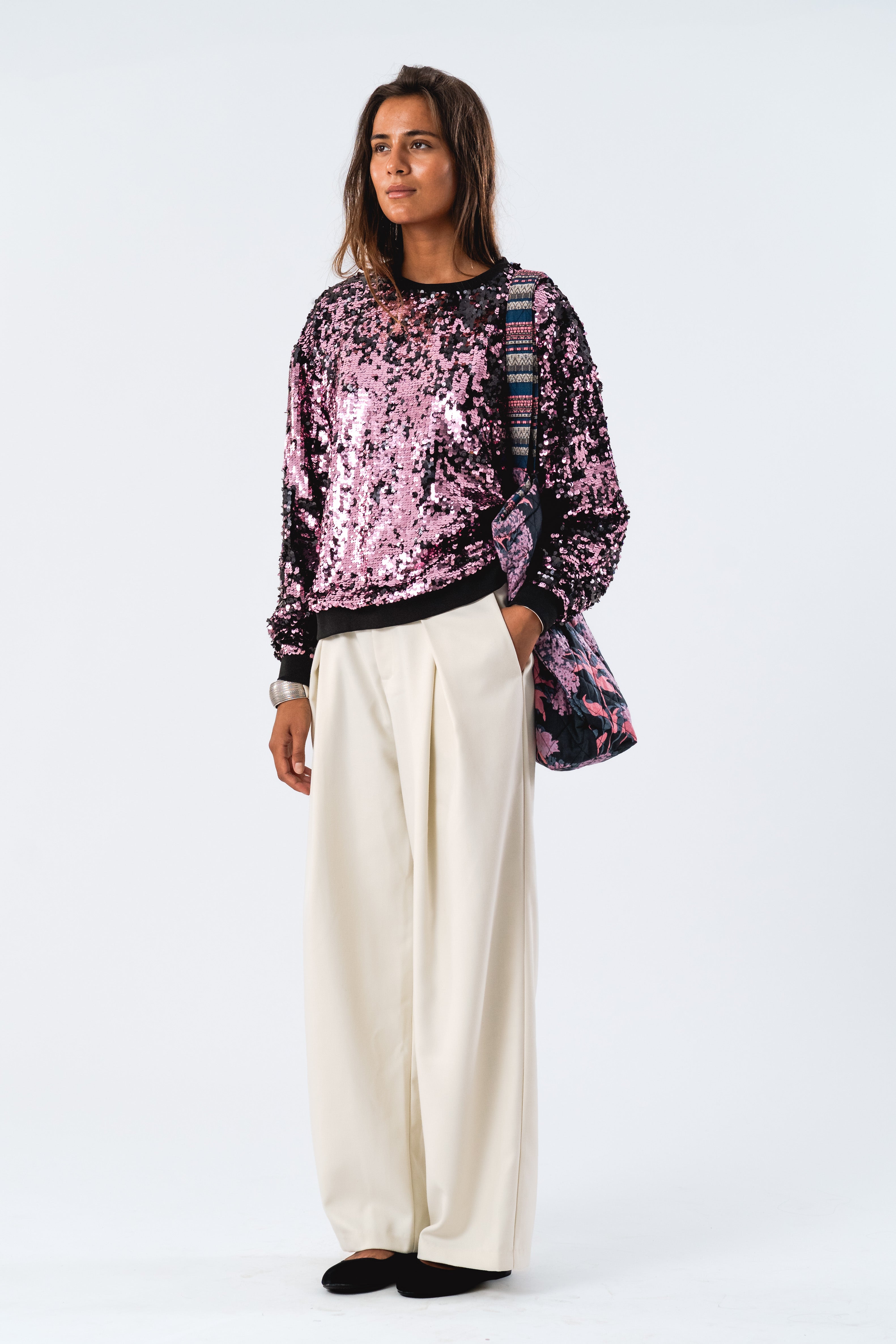 CaliforniaLL Sweatshirt LS OS - Light Pink