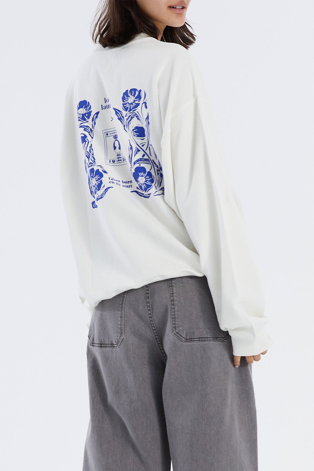 California Julemærke Sweat - Creme