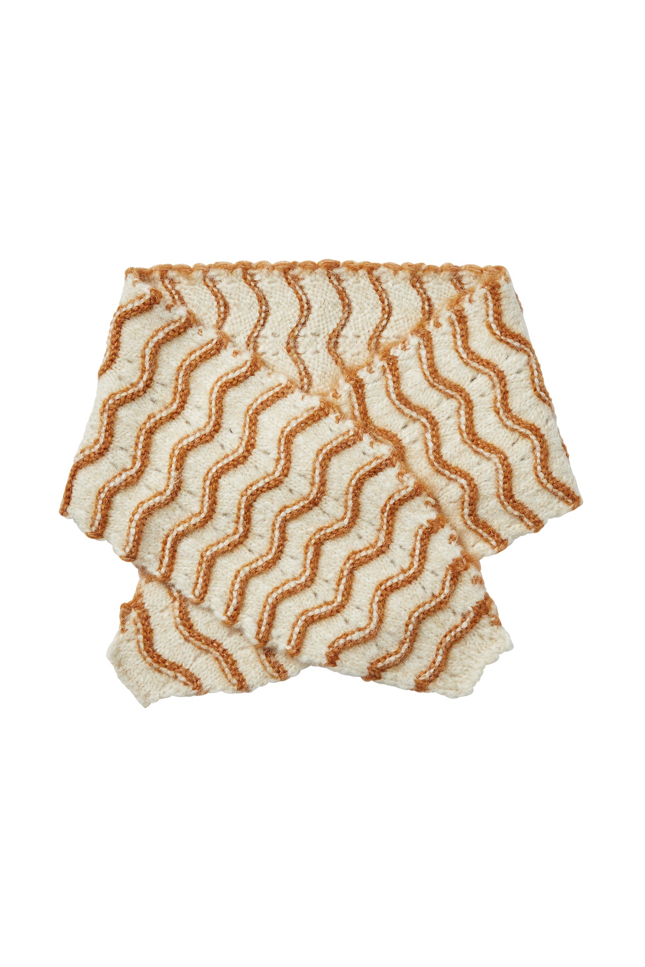 Lollys Laundry CallieLL Strik Tørklæde scarf 58 Camel