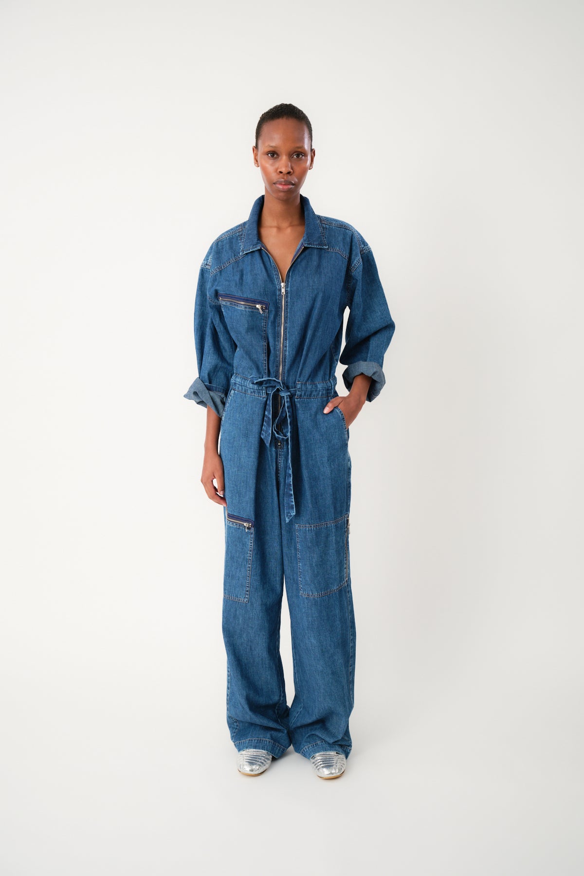 Lollys Laundry CamdenLL Jumpsuit Jumpsuit Blå denim