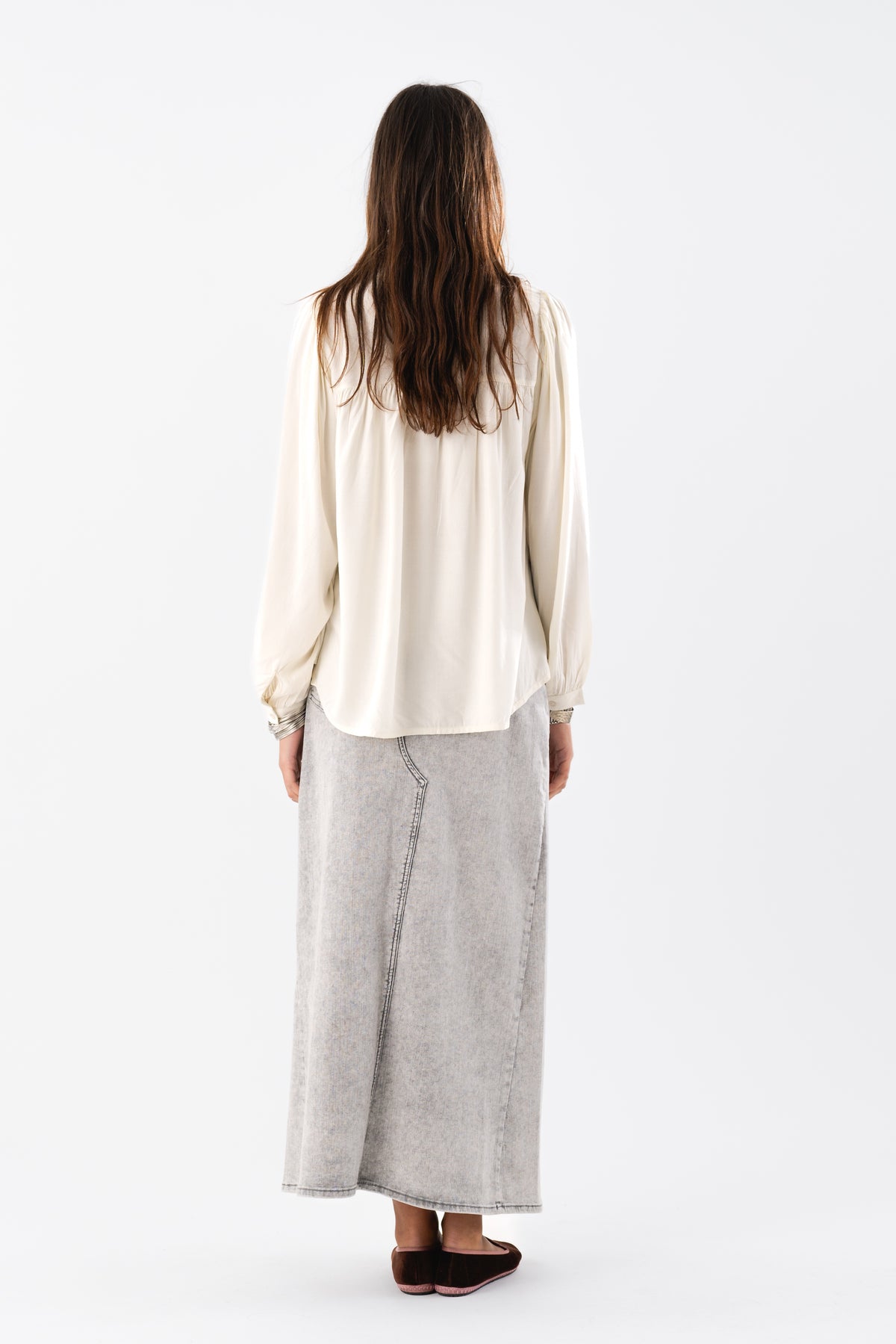 Lollys Laundry CaraLL Shirt LS Shirt Creme