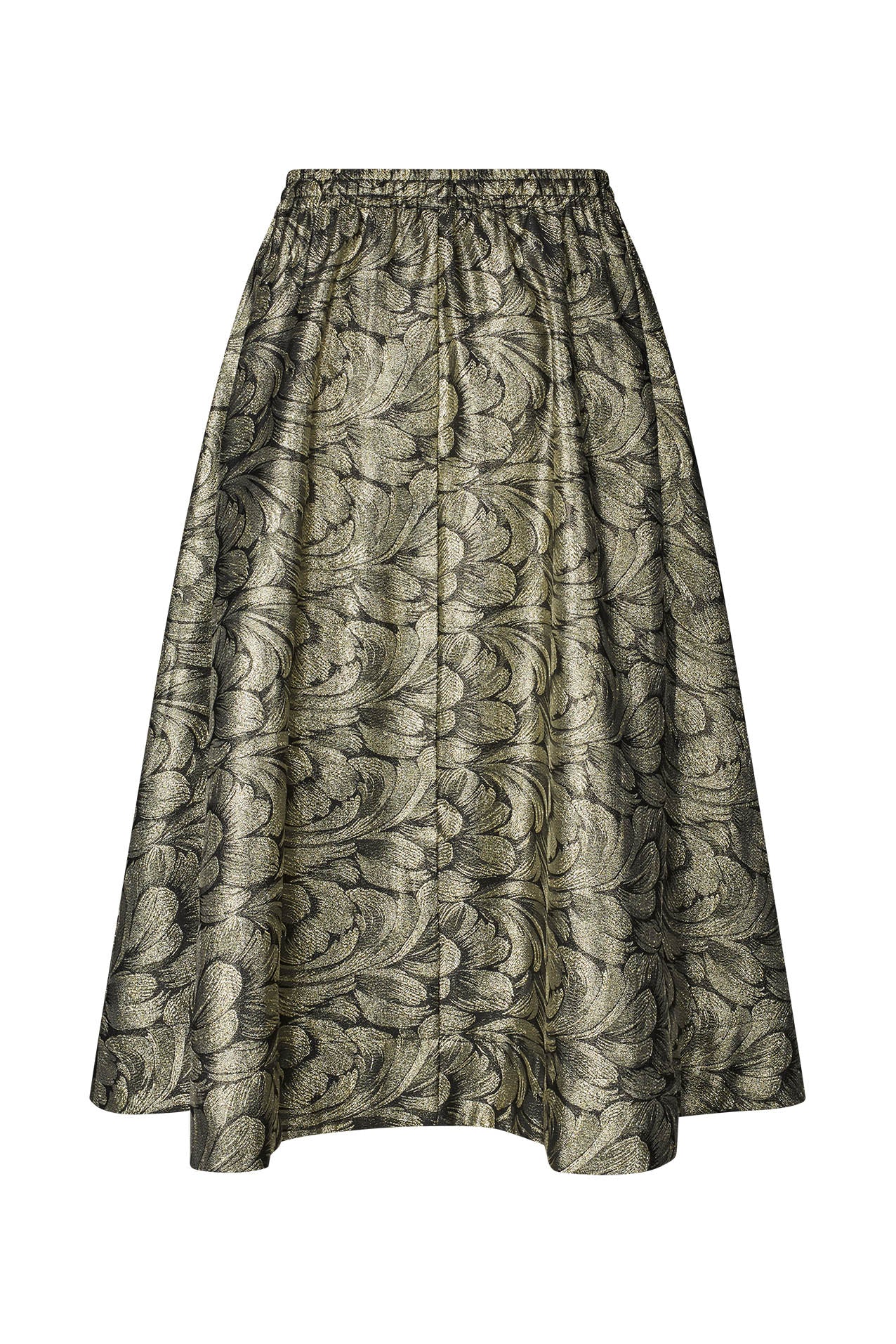 Lollys Laundry CatalinaLL Midi Nederdel Skirt 61 Silver