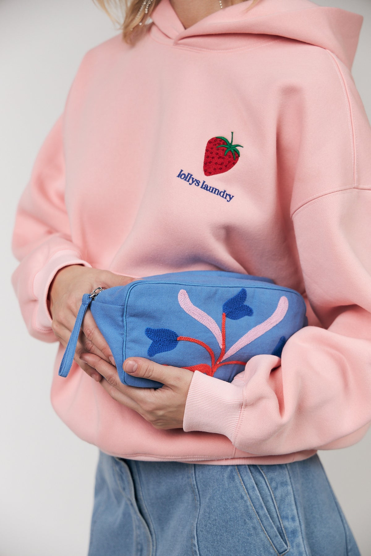 Lollys Laundry CaveLL Make-Up Taske Bag Blå