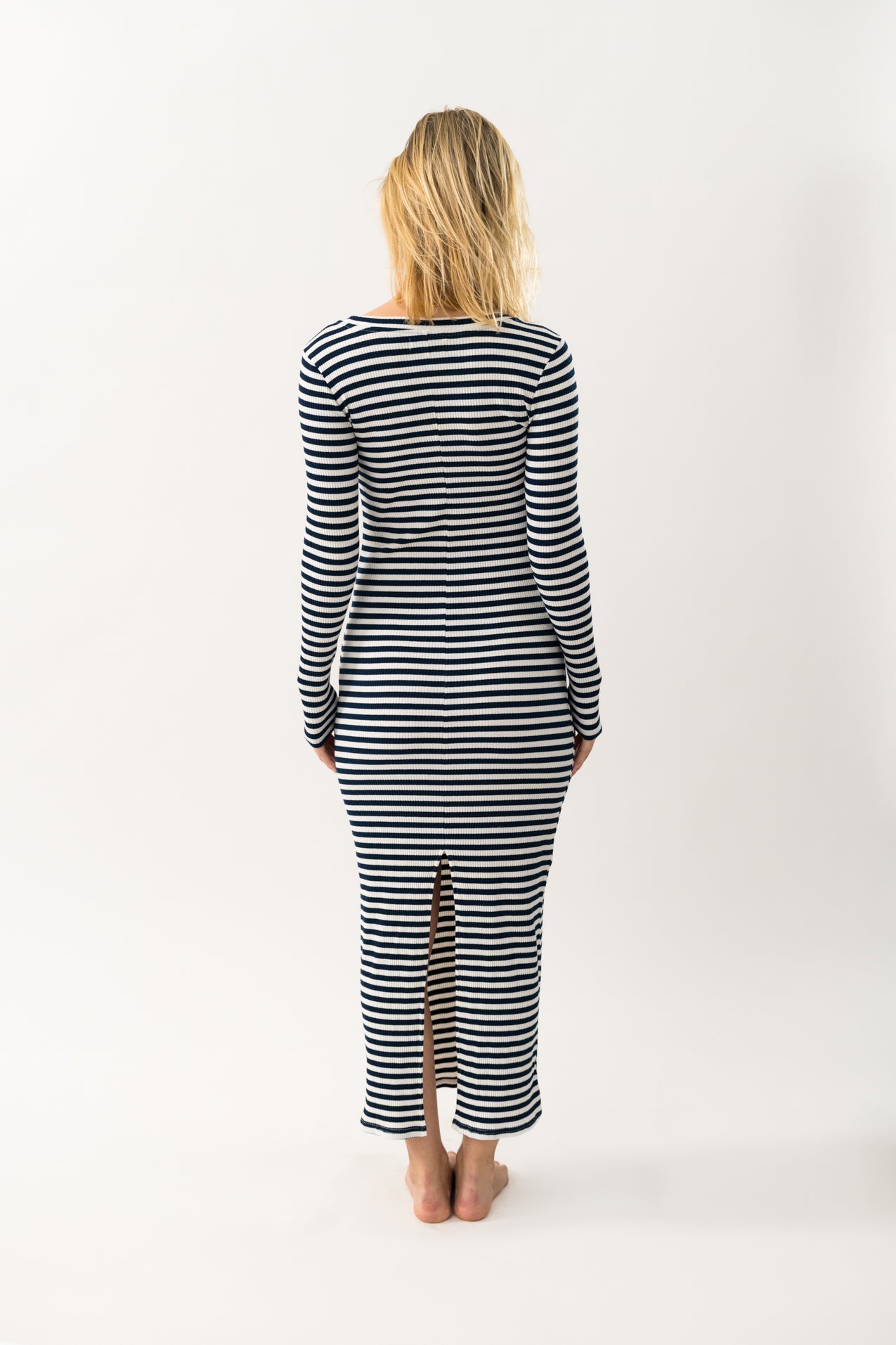 ChristineLL Maxi Dress SL - Navy