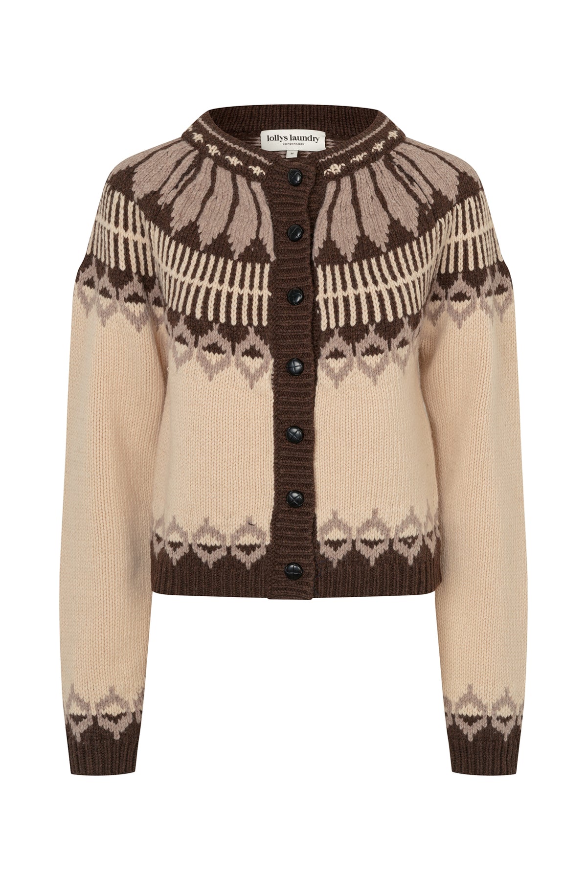 Lollys Laundry ClareLL Strik Cardigan Cardigan Creme