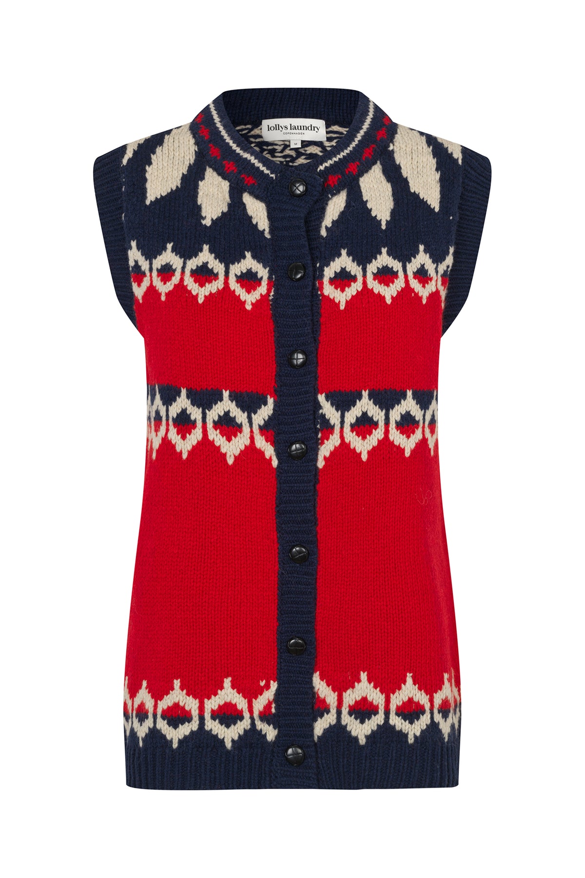 Lollys Laundry CleoLL Strikvest Vest Rød