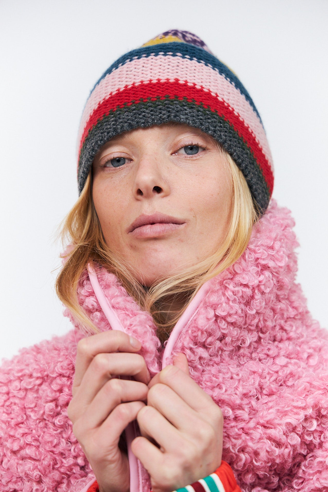 Lollys Laundry CollinLL Strik Beanie Hat Multi