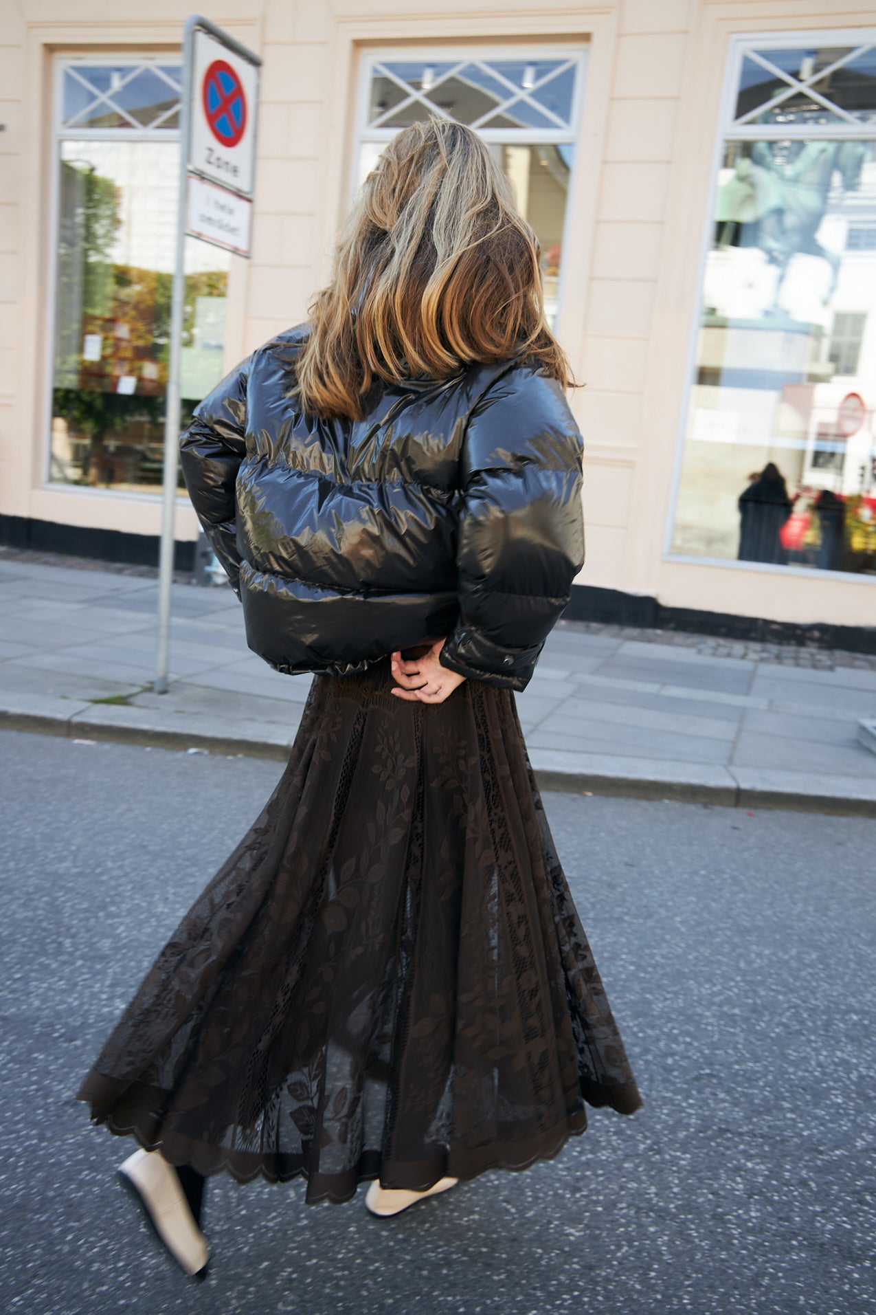 Lollys Laundry CollinL Maxi Nederdel Skirt Brun