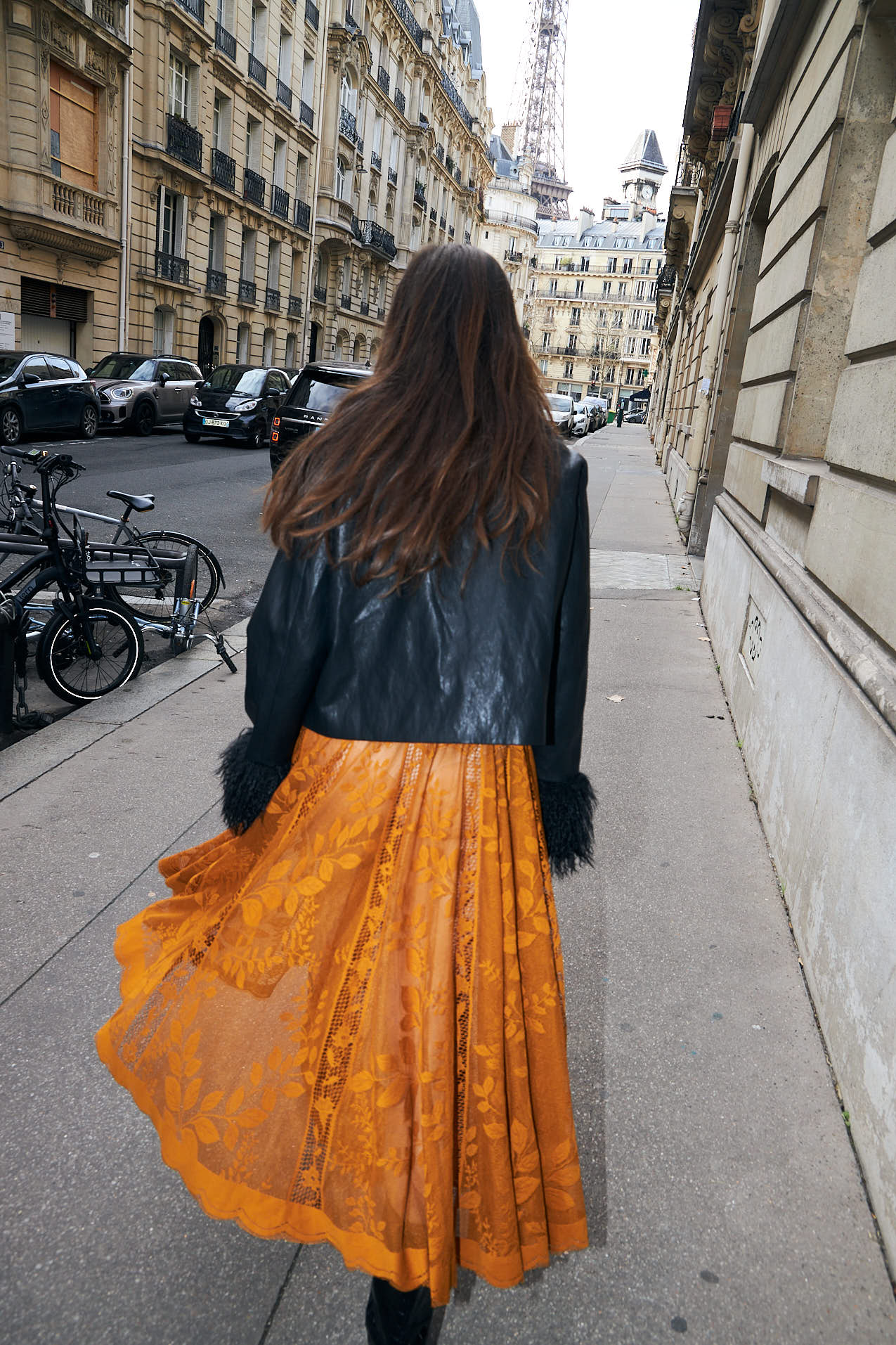 Lollys Laundry CollinL Maxi Nederdel Skirt Rustbrun
