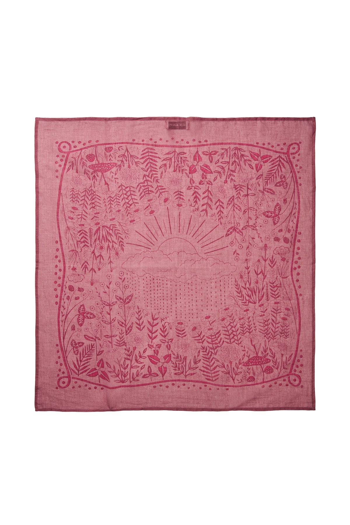Lollys Laundry DakotaLL Tørklæde Scarf Støvet rosa