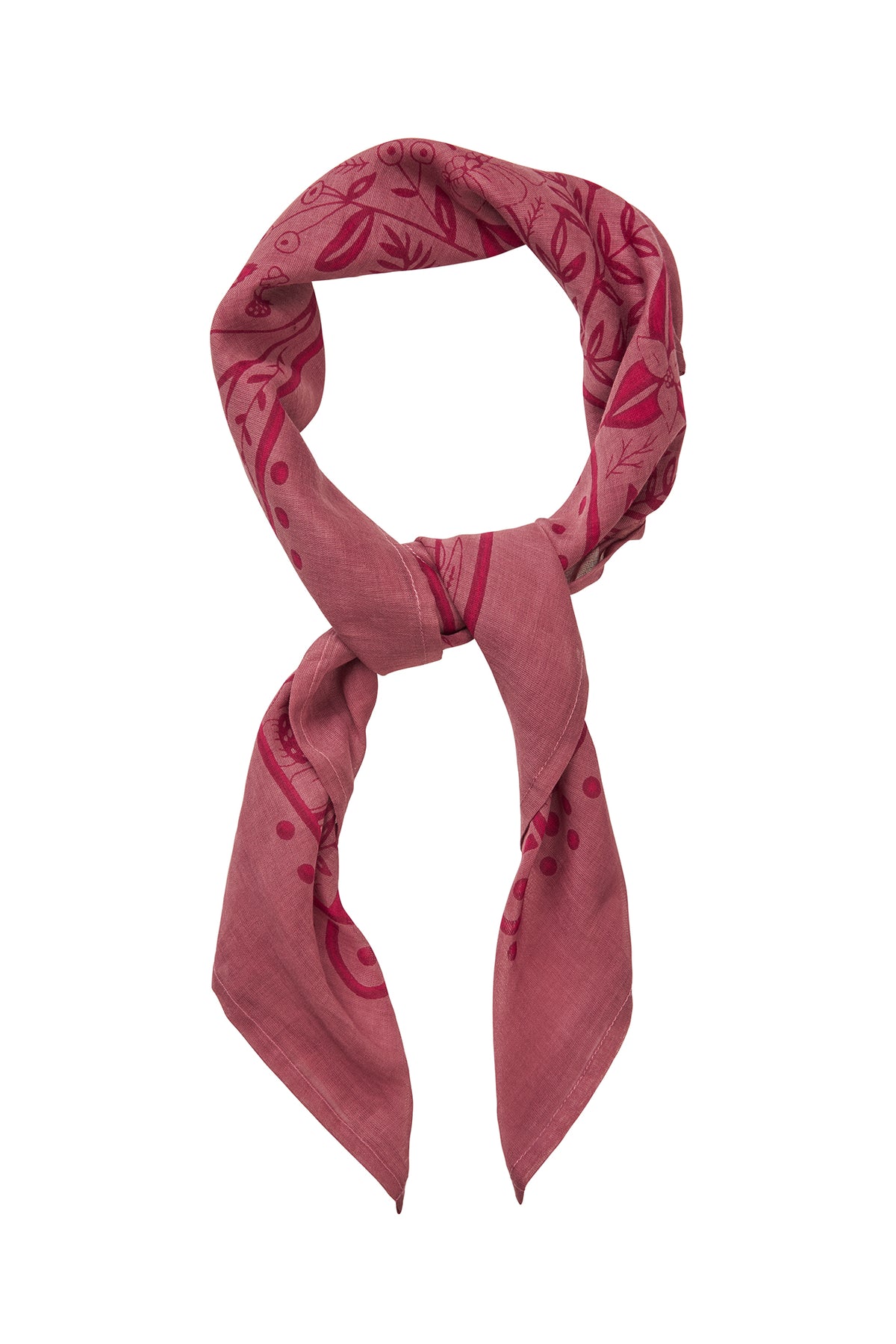Lollys Laundry DakotaLL Tørklæde Scarf Støvet rosa