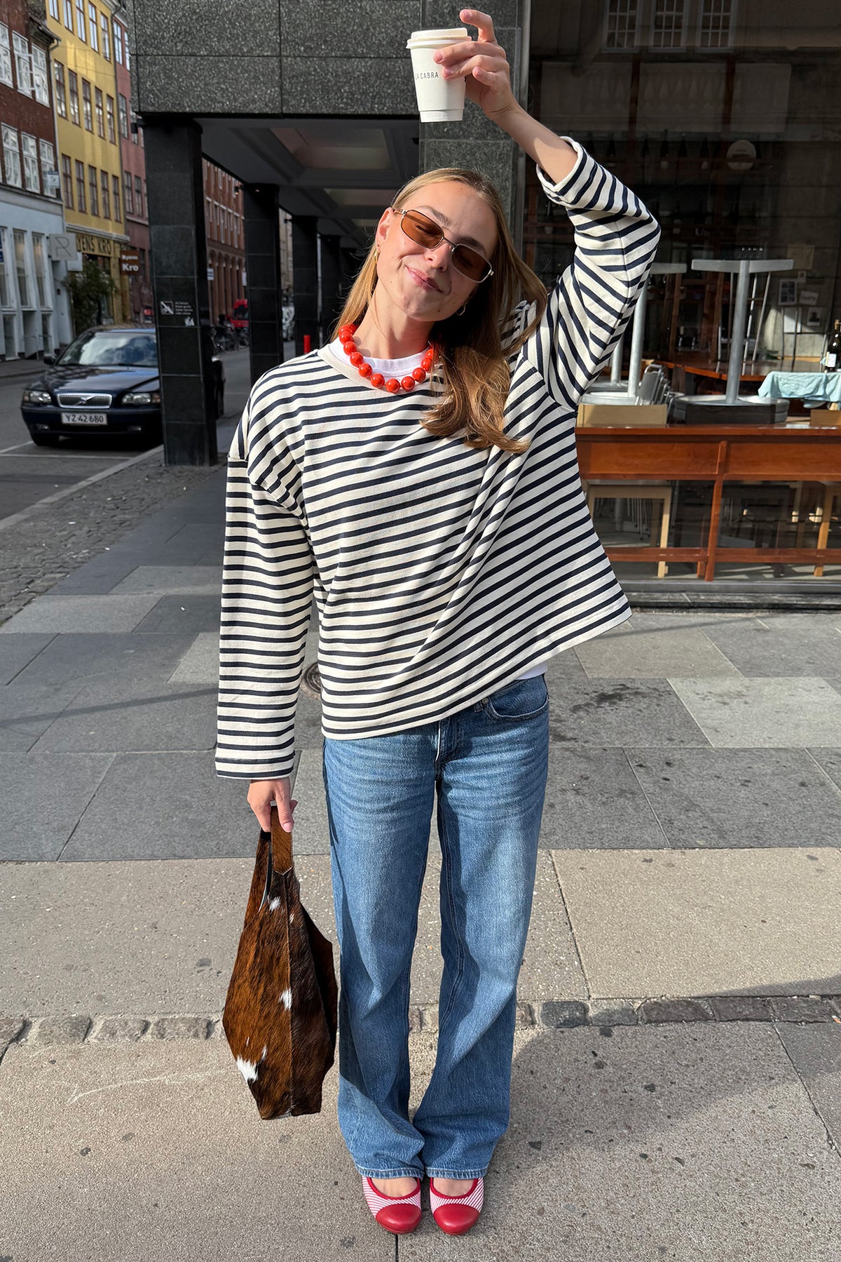 Lollys Laundry DemiLL Sweatshirt Sweatshirt Mørkeblå