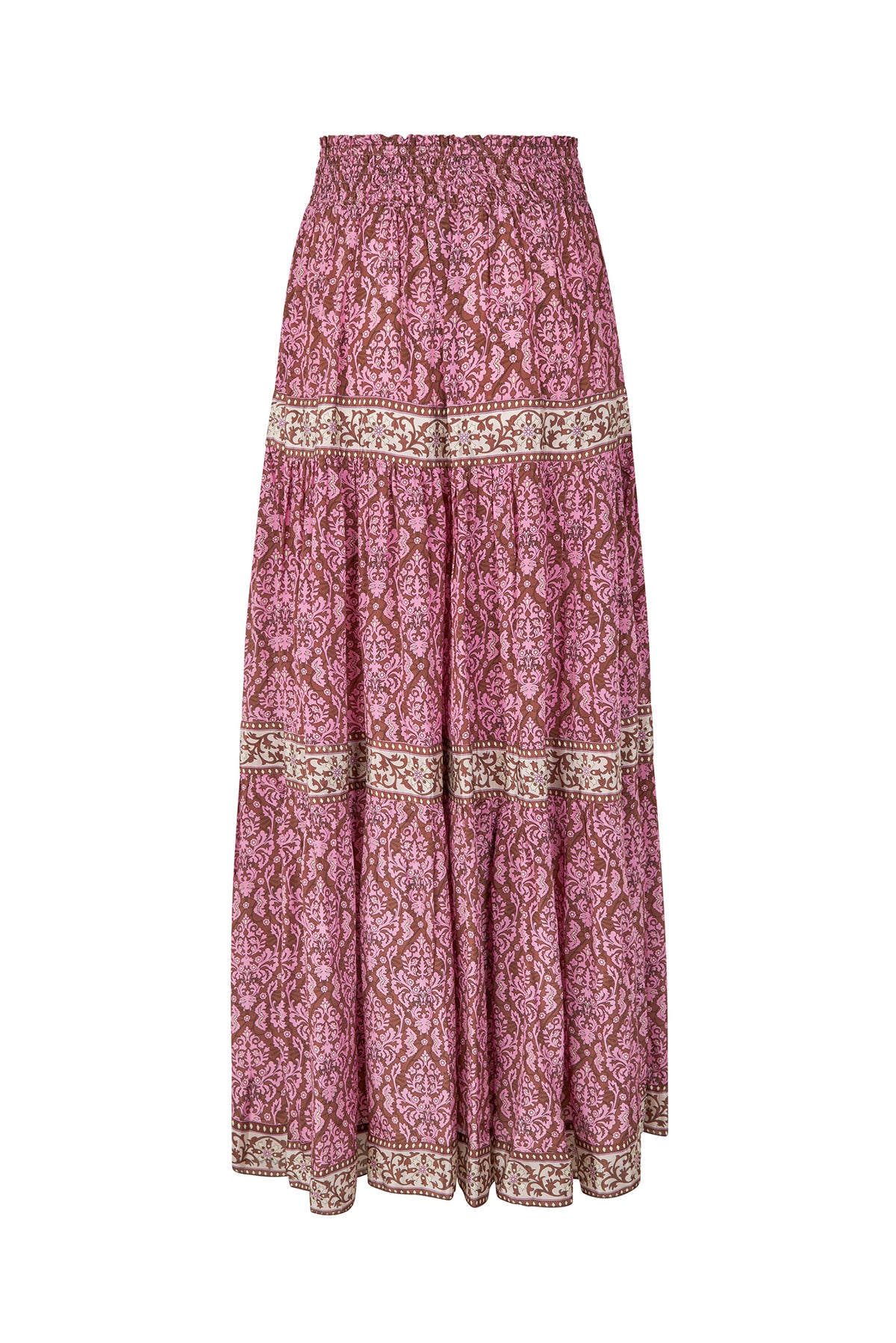 Lollys Laundry DiamondLL Maxi Nederdel Skirt Pink