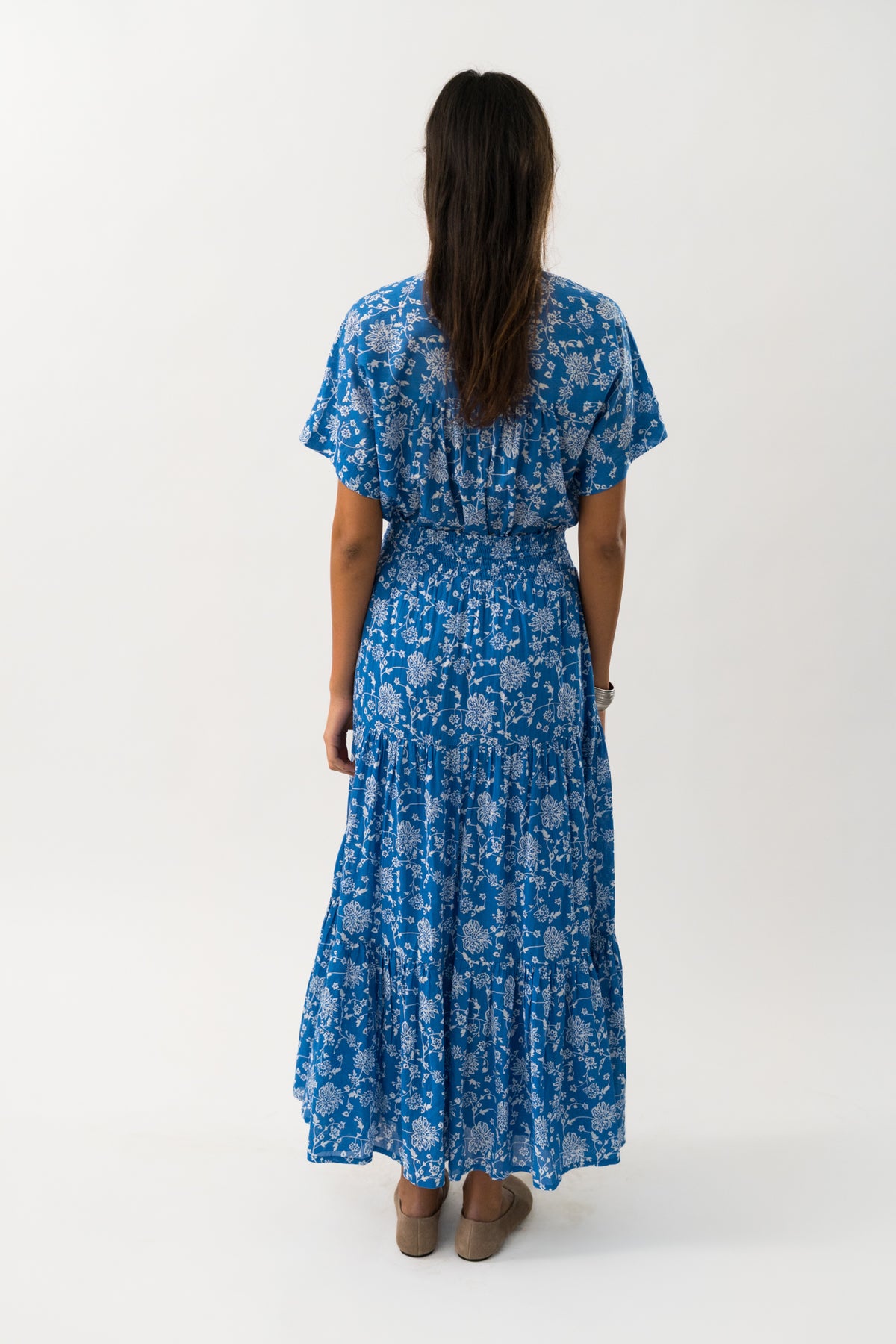 Lollys Laundry DiamondLL Maxi Nederdel Skirt Blå