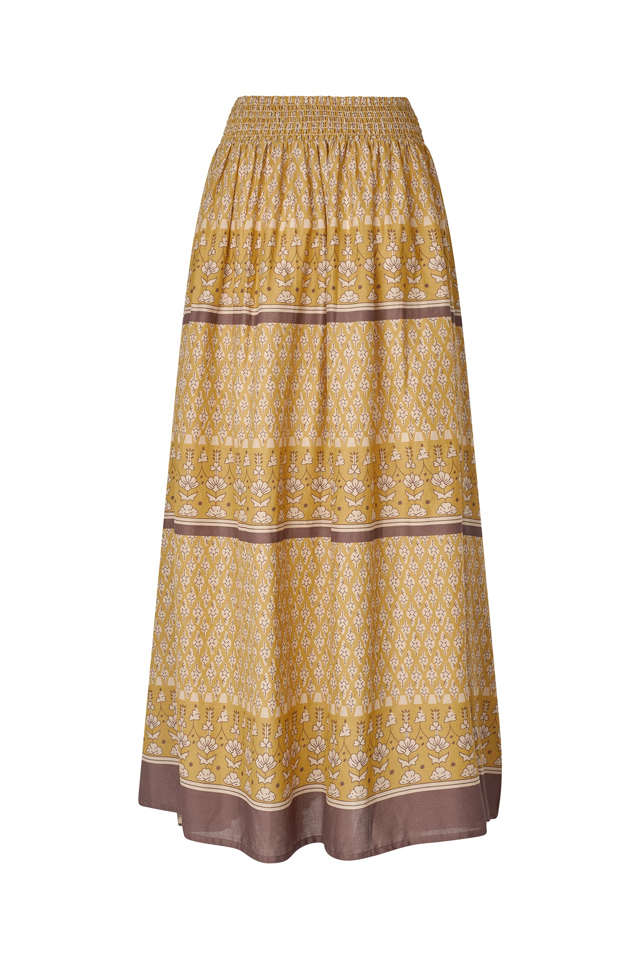 DiamondLL Maxi Nederdel - Mustard