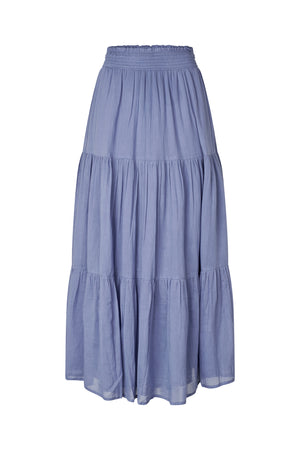 Lollys Laundry DiamondLL Maxi Nederdel Skirt 20 Blue