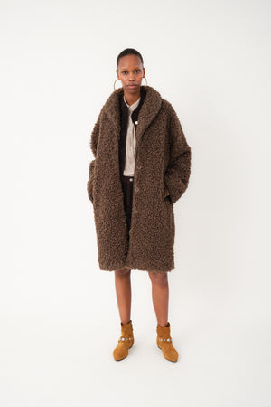 Lollys Laundry DooLL Frakke Outerwear 87 Dark Mokka