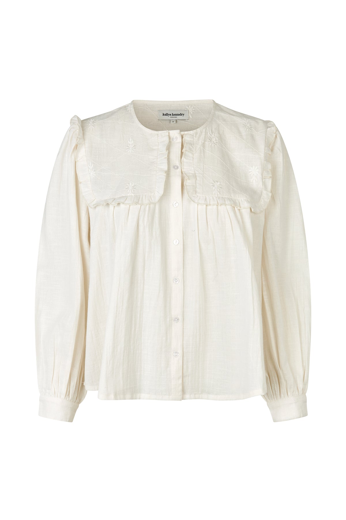 Lollys Laundry DoobleLL Skjorte Shirt Creme