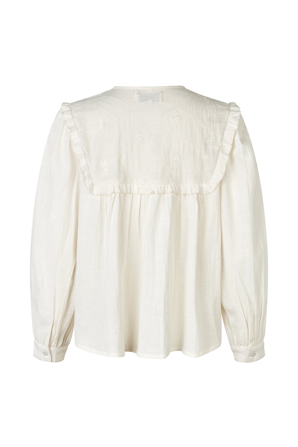 Lollys Laundry DoobleLL Skjorte Shirt Creme