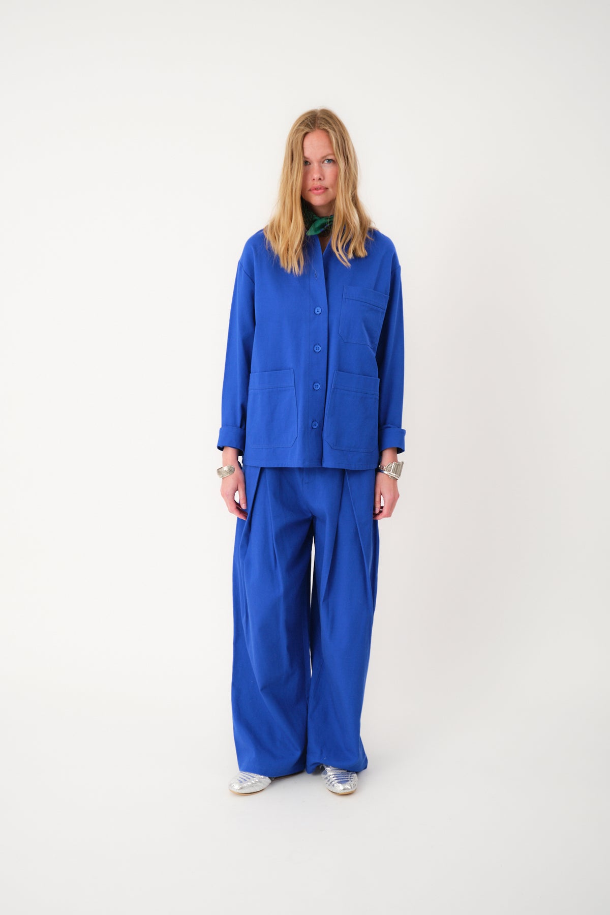 Lollys Laundry EddaLL Jakke Jacket 97 Neon Blue