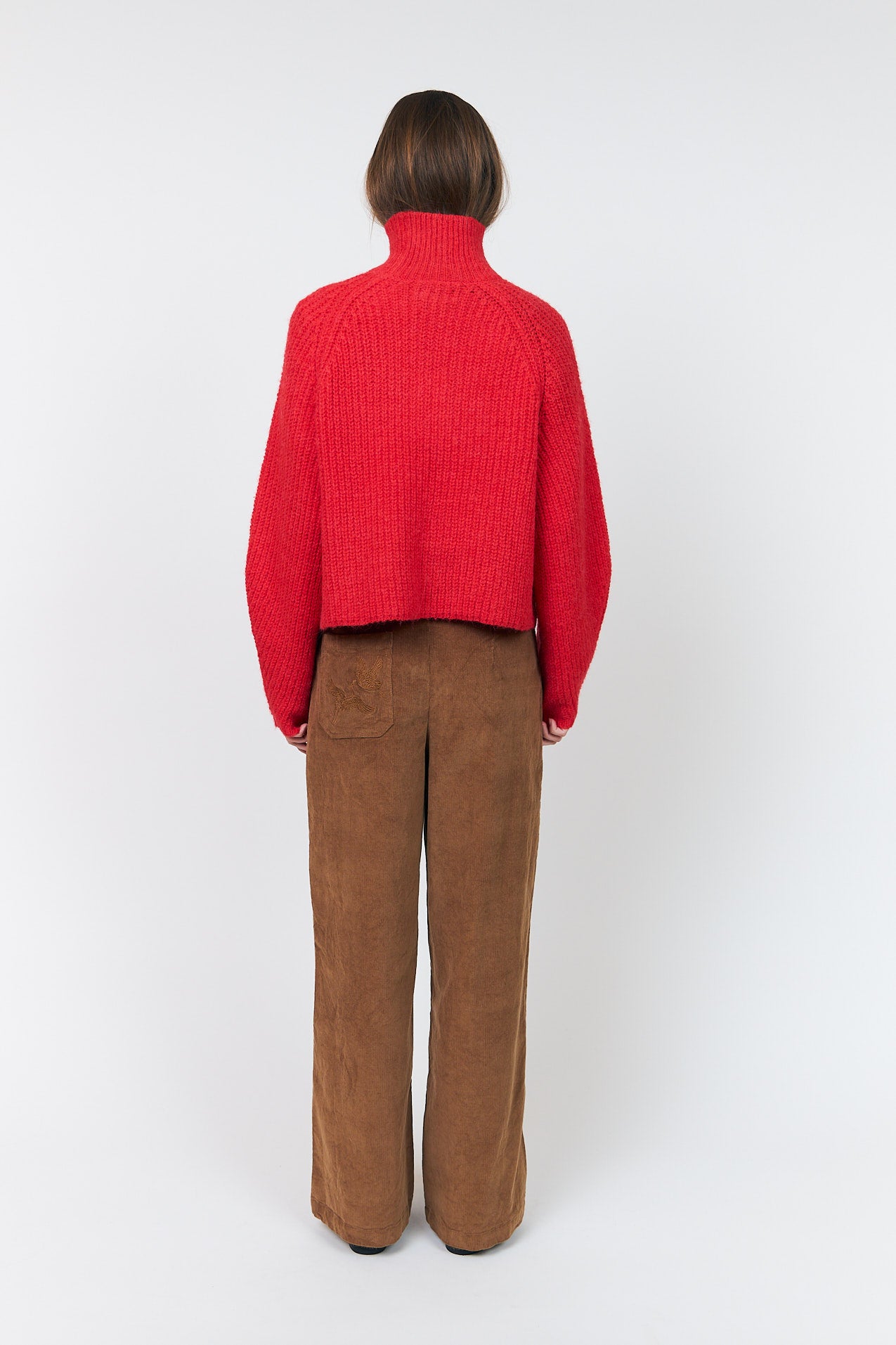 Lollys Laundry ElioLL Strik pullover Jumper Rød