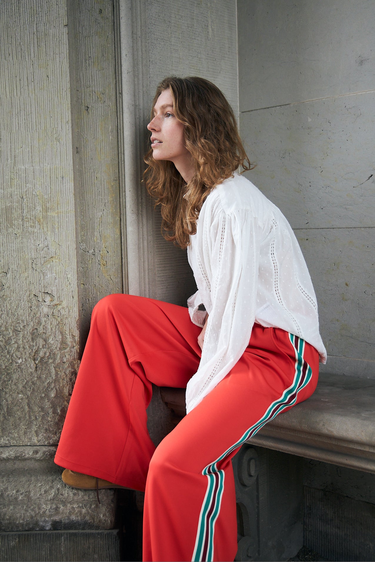 Lollys Laundry EmLL Skjorte Shirt Creme