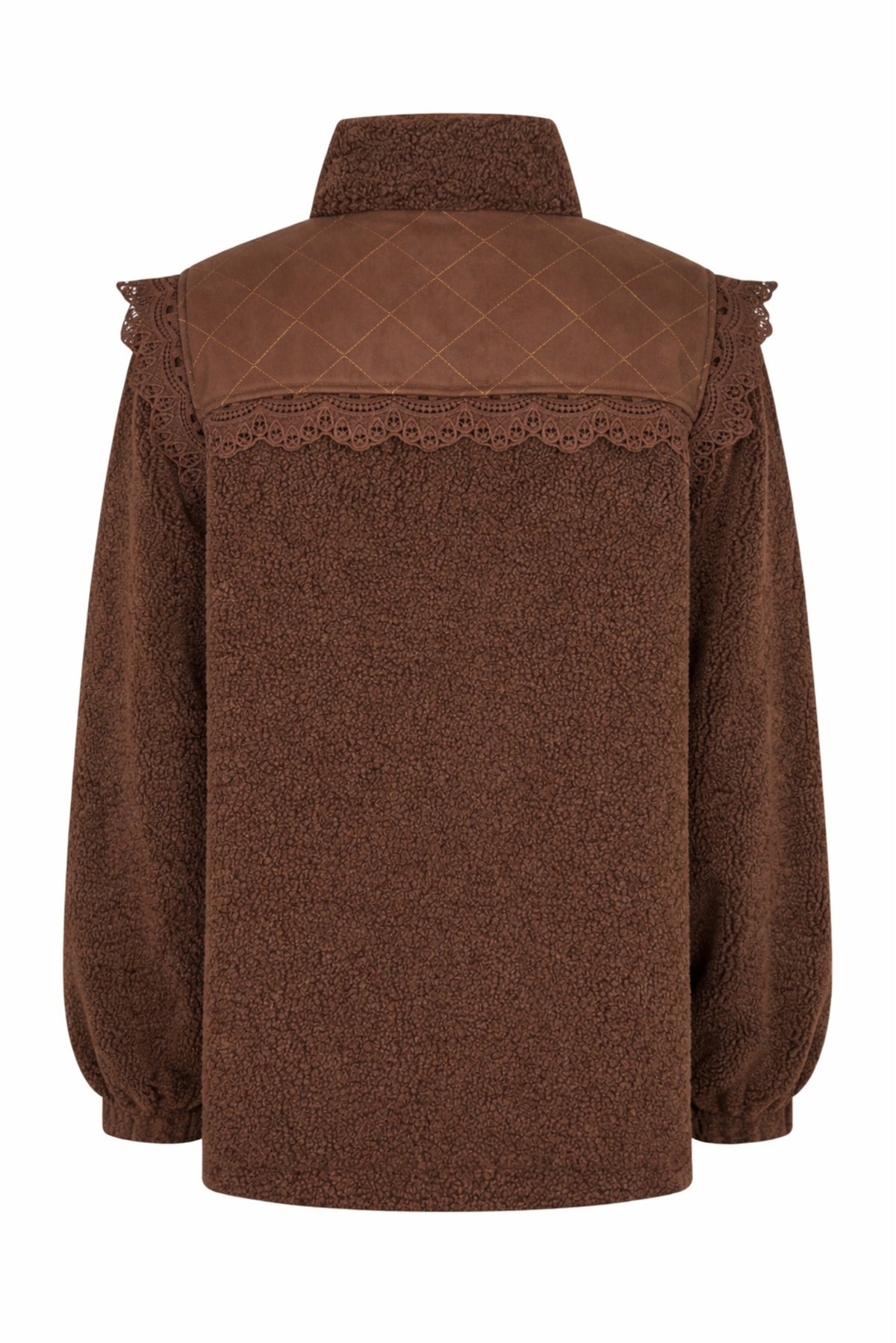 Lollys Laundry FalLL Teddyjakke Outerwear Brun