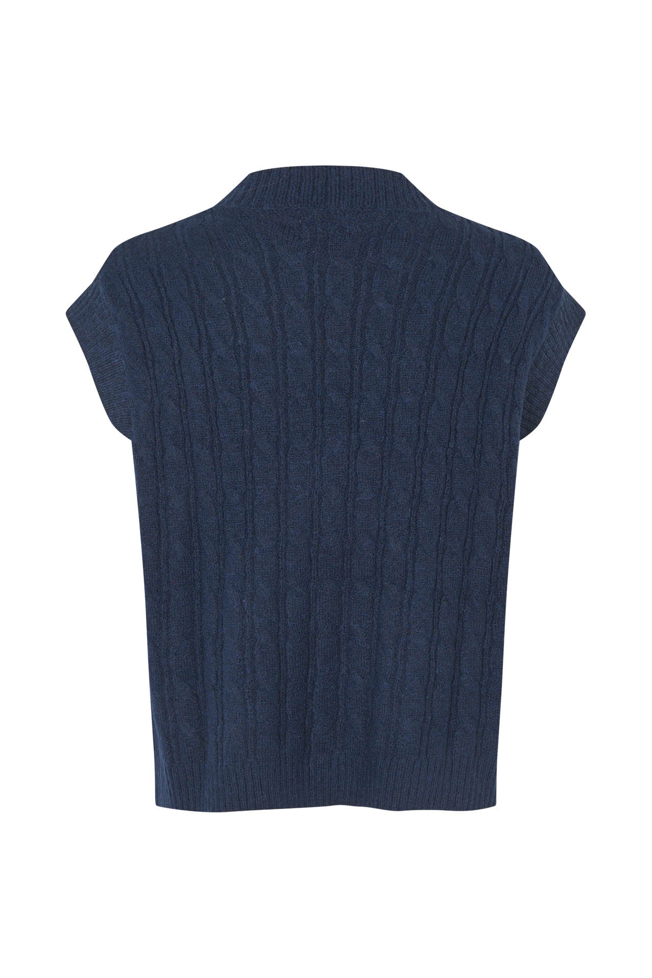 Lollys Laundry FinnLL Knit Vest Vest Navy
