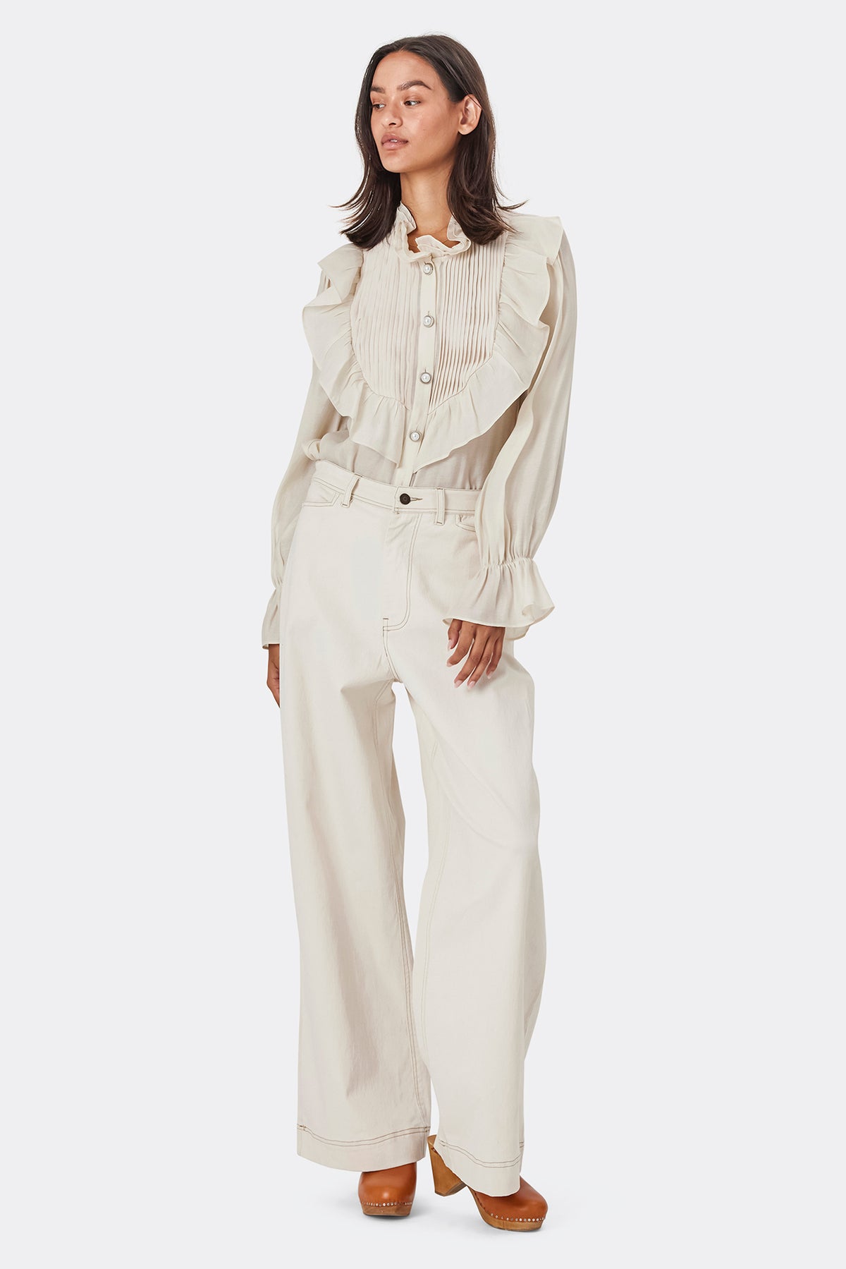Lollys Laundry FloridaLL Pants Pants Creme