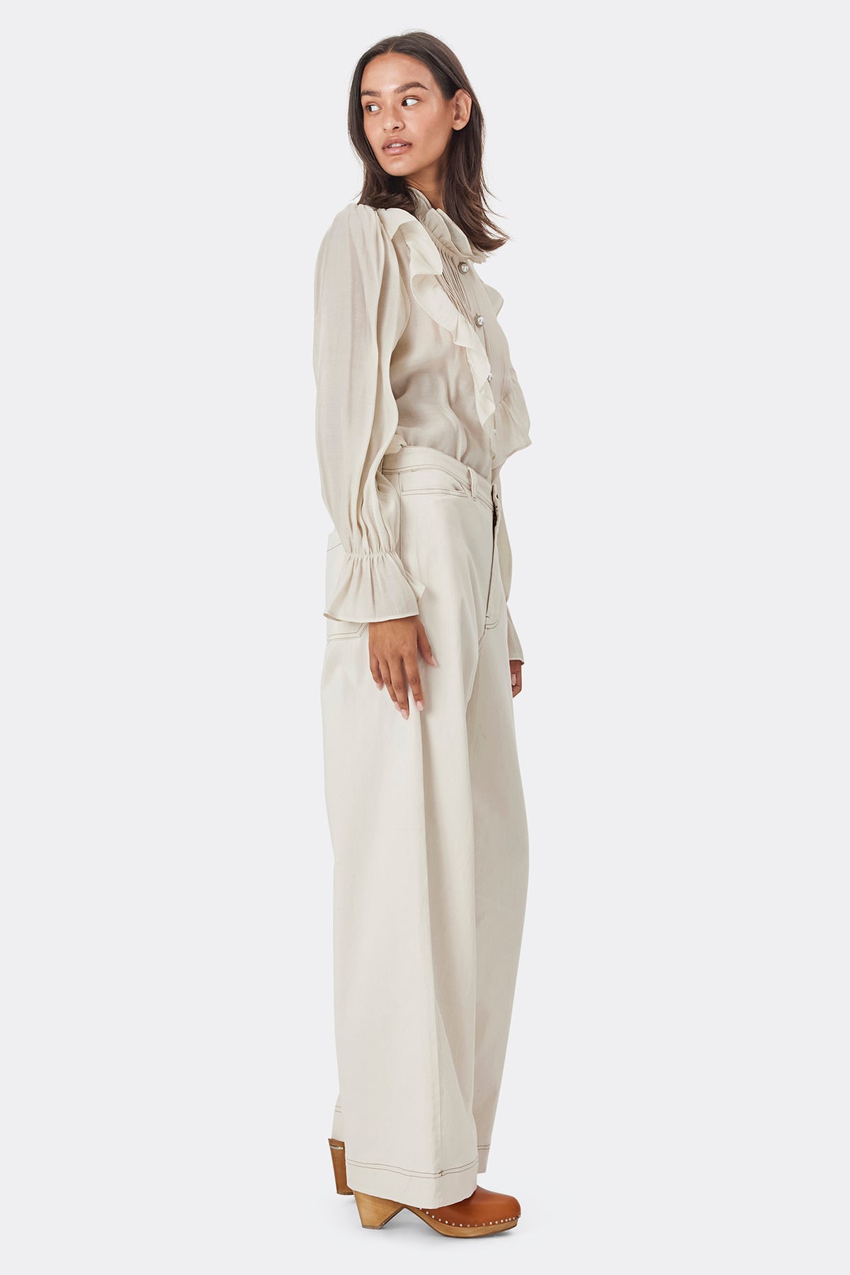 Lollys Laundry FloridaLL Pants Pants Creme