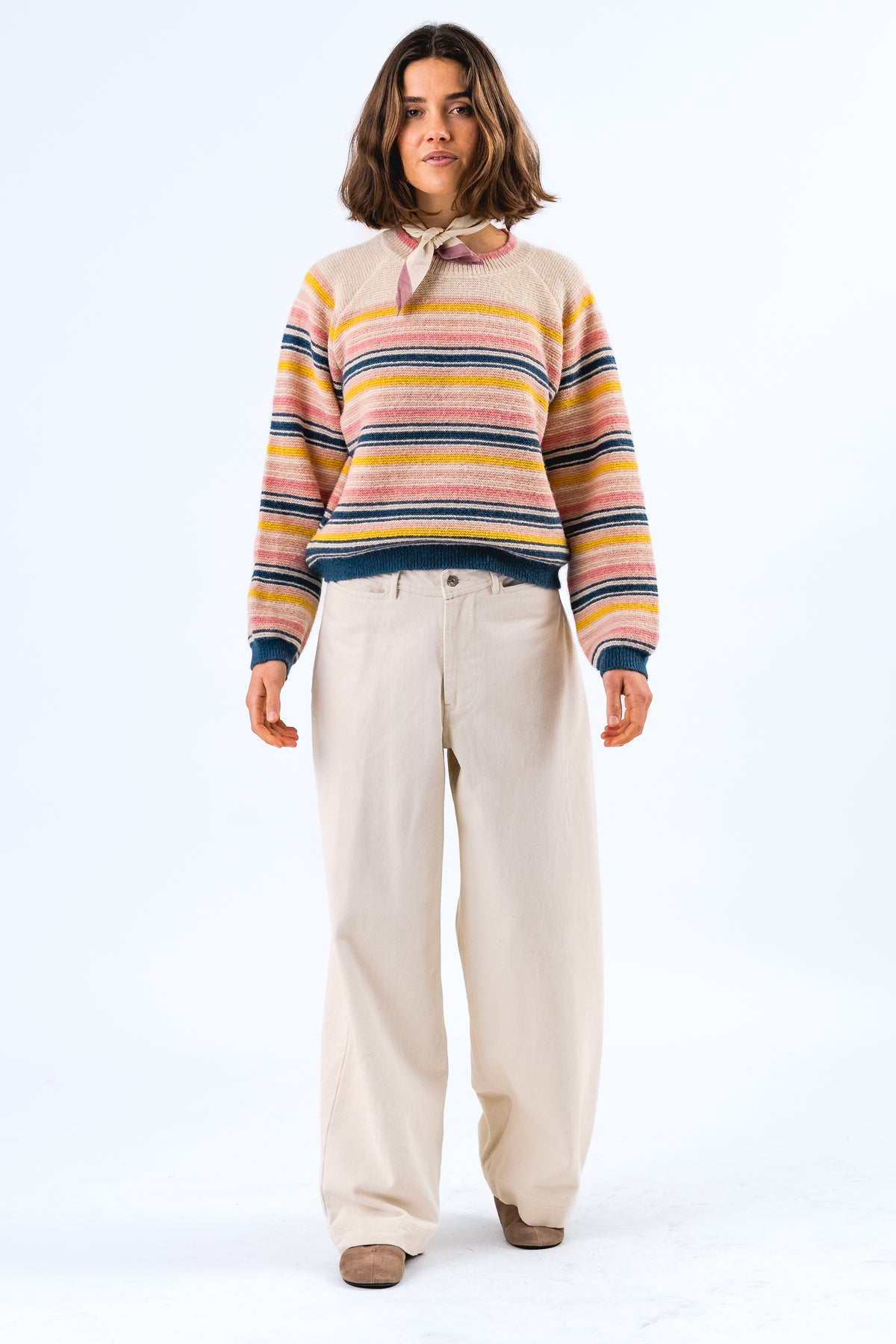 Lollys Laundry Florida Bukser Pants Creme