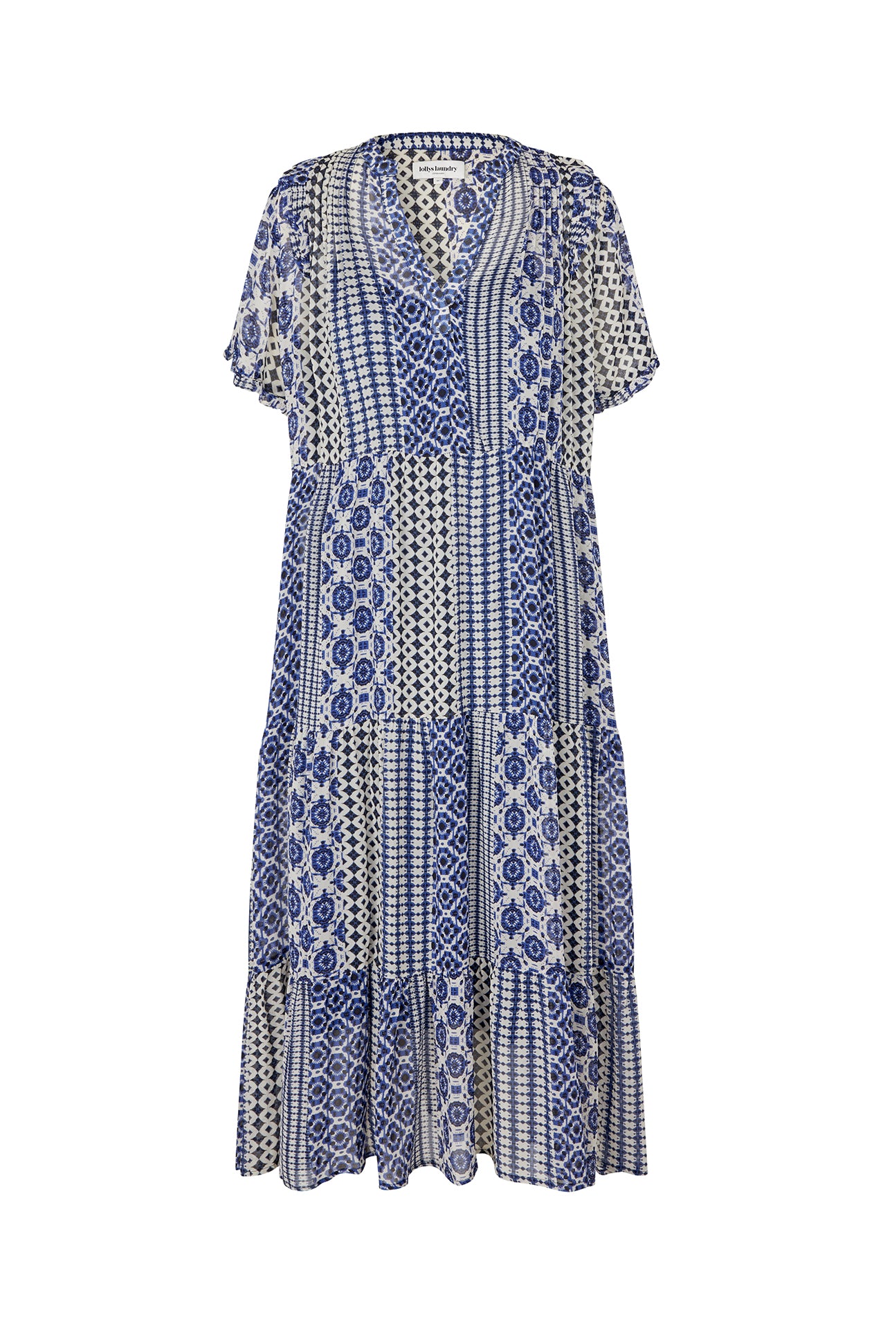 FreddyLL Midi Dress SS - Blue