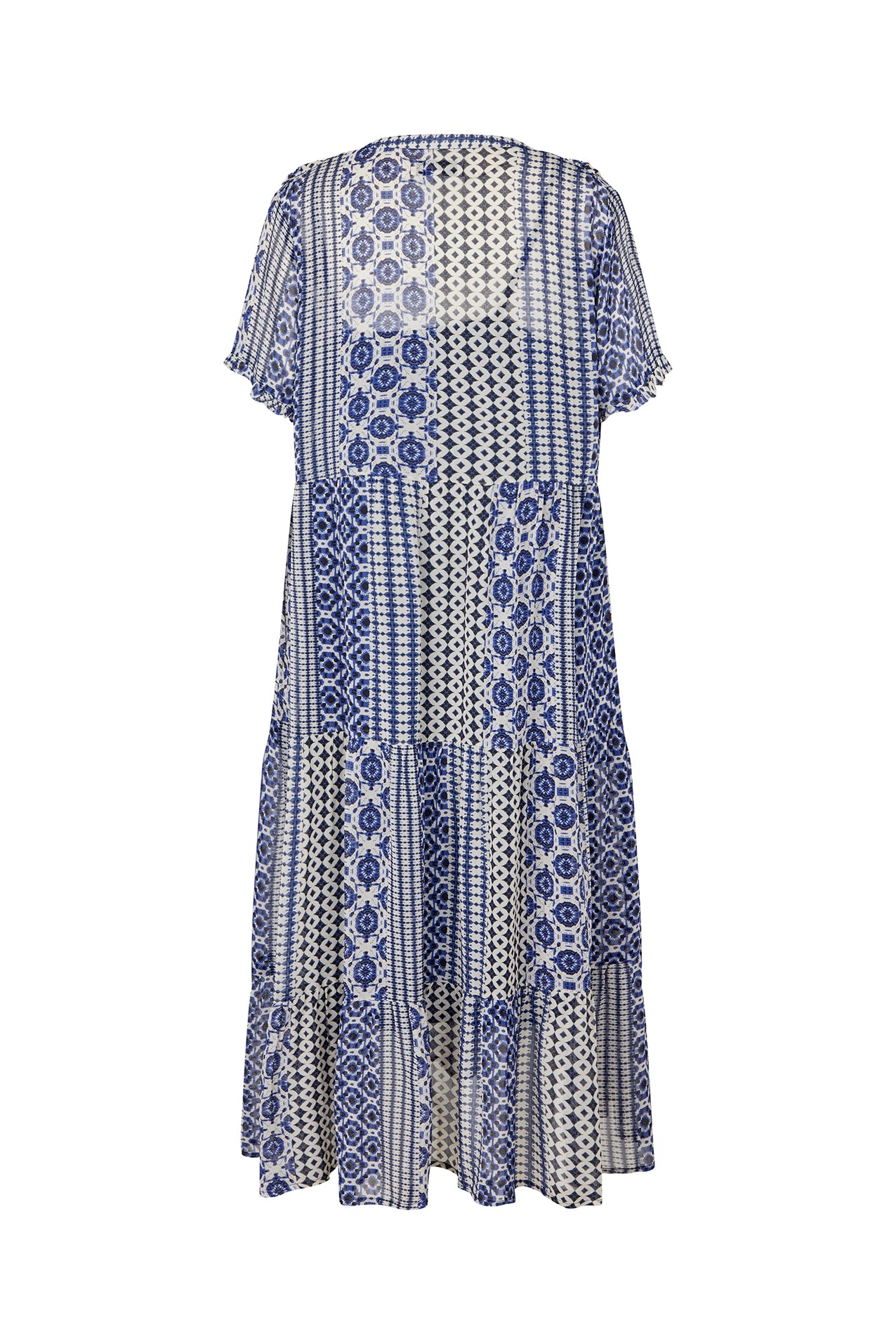 FreddyLL Midi Dress SS - Blue