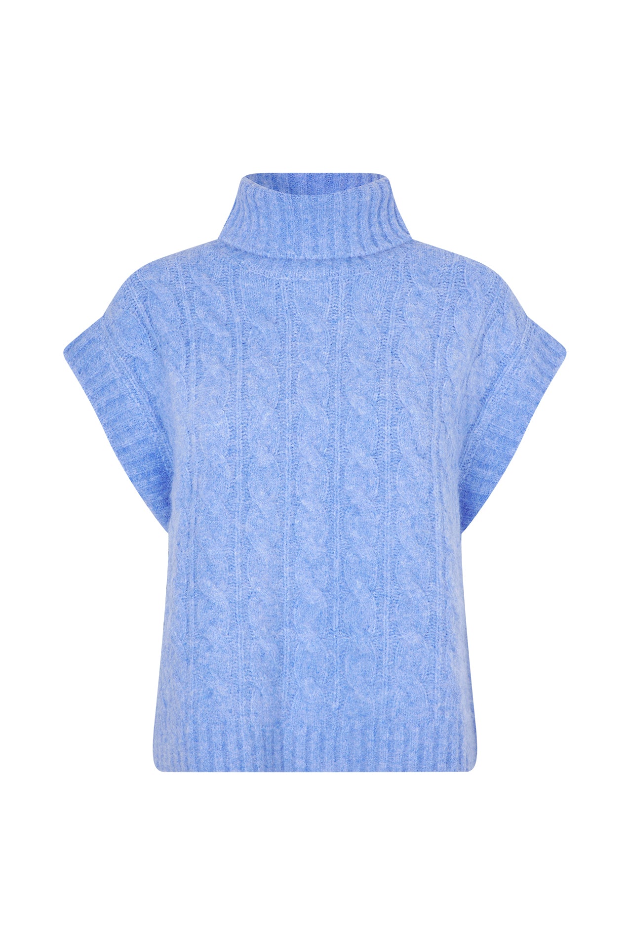 Lollys Laundry FresnoLL Strikket Vest Vest 20 Blue