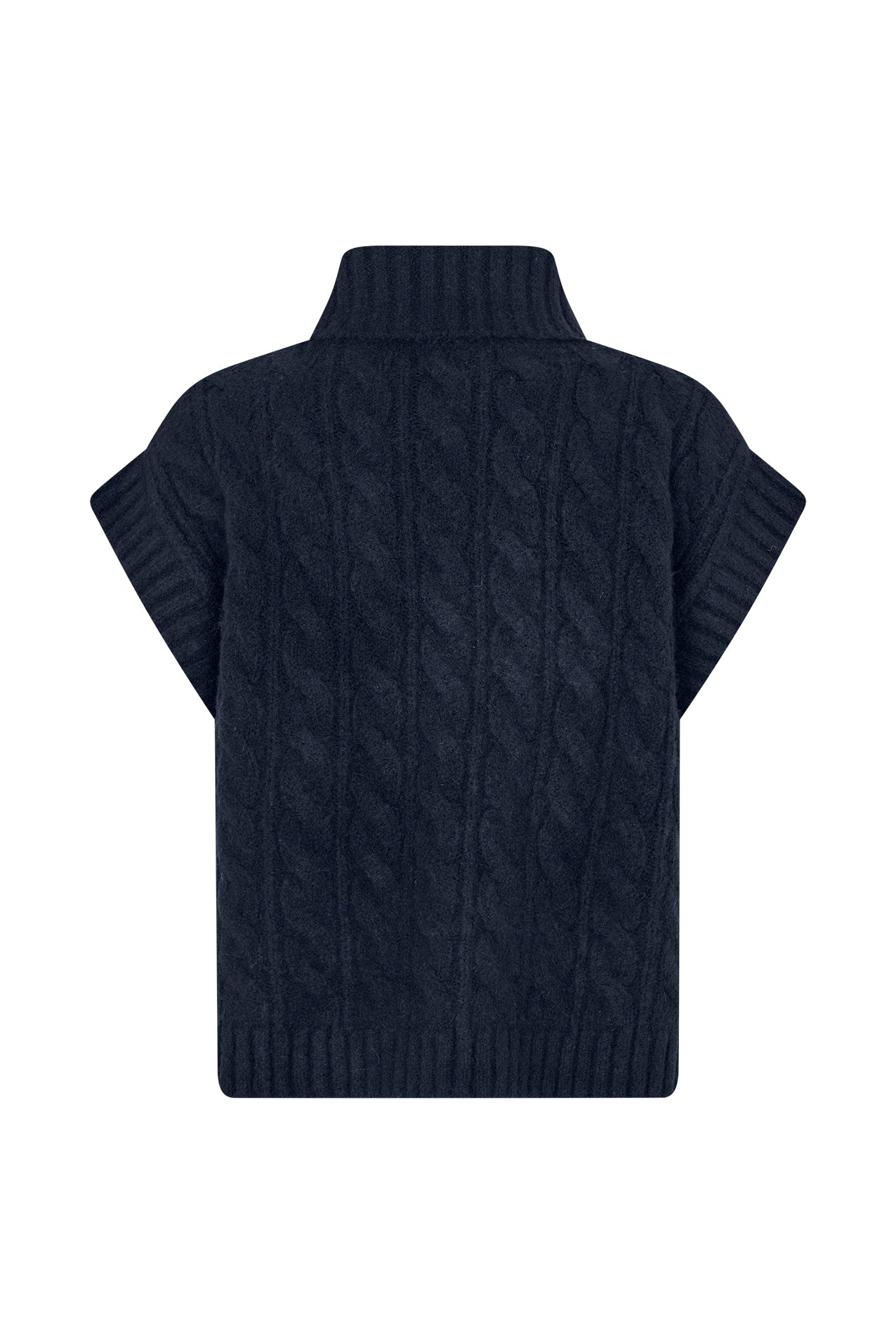 Lollys Laundry FresnoLL Strikket Vest Vest 23 Dark Blue