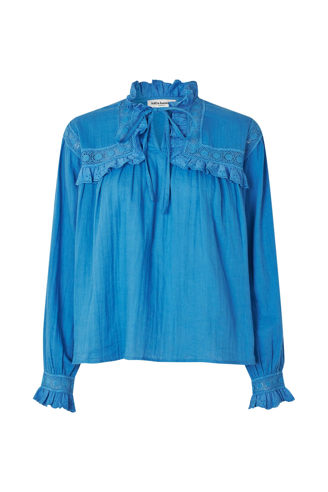Lollys Laundry GemmaLL Skjorte Shirt 97 Neon Blue