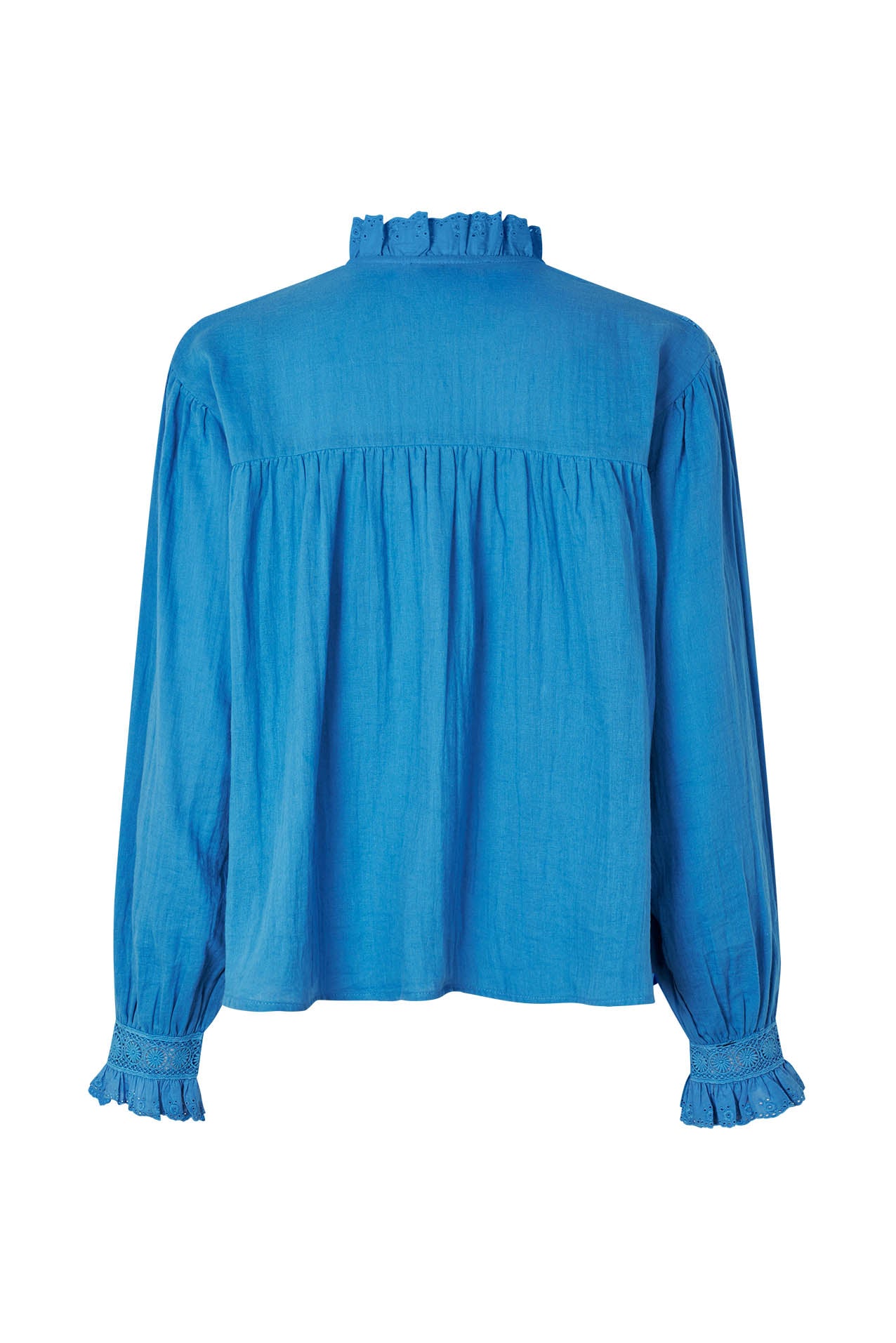 Lollys Laundry GemmaLL Skjorte Shirt 97 Neon Blue