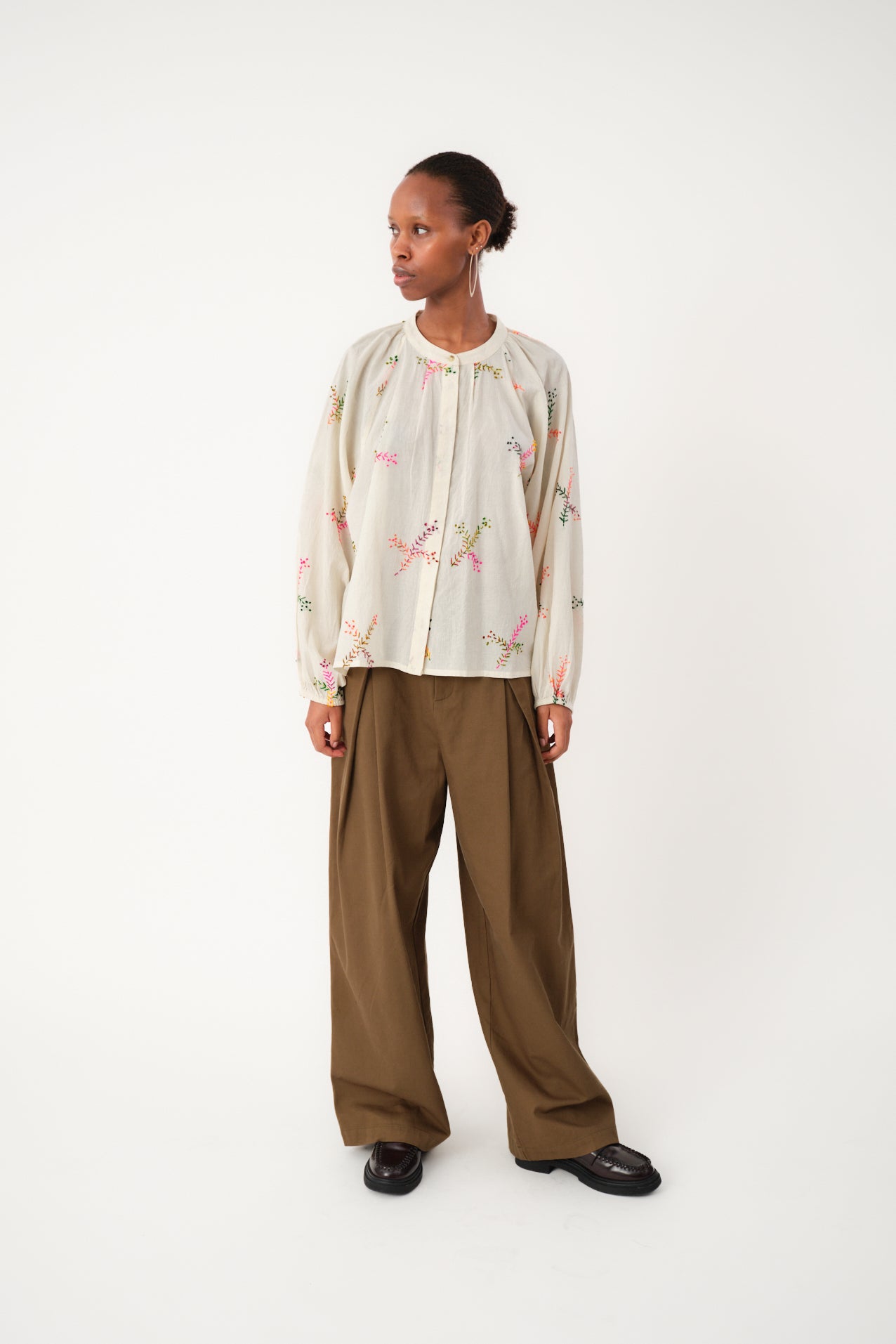 Lollys Laundry HaileyLL Skjorte Shirt 02 Creme