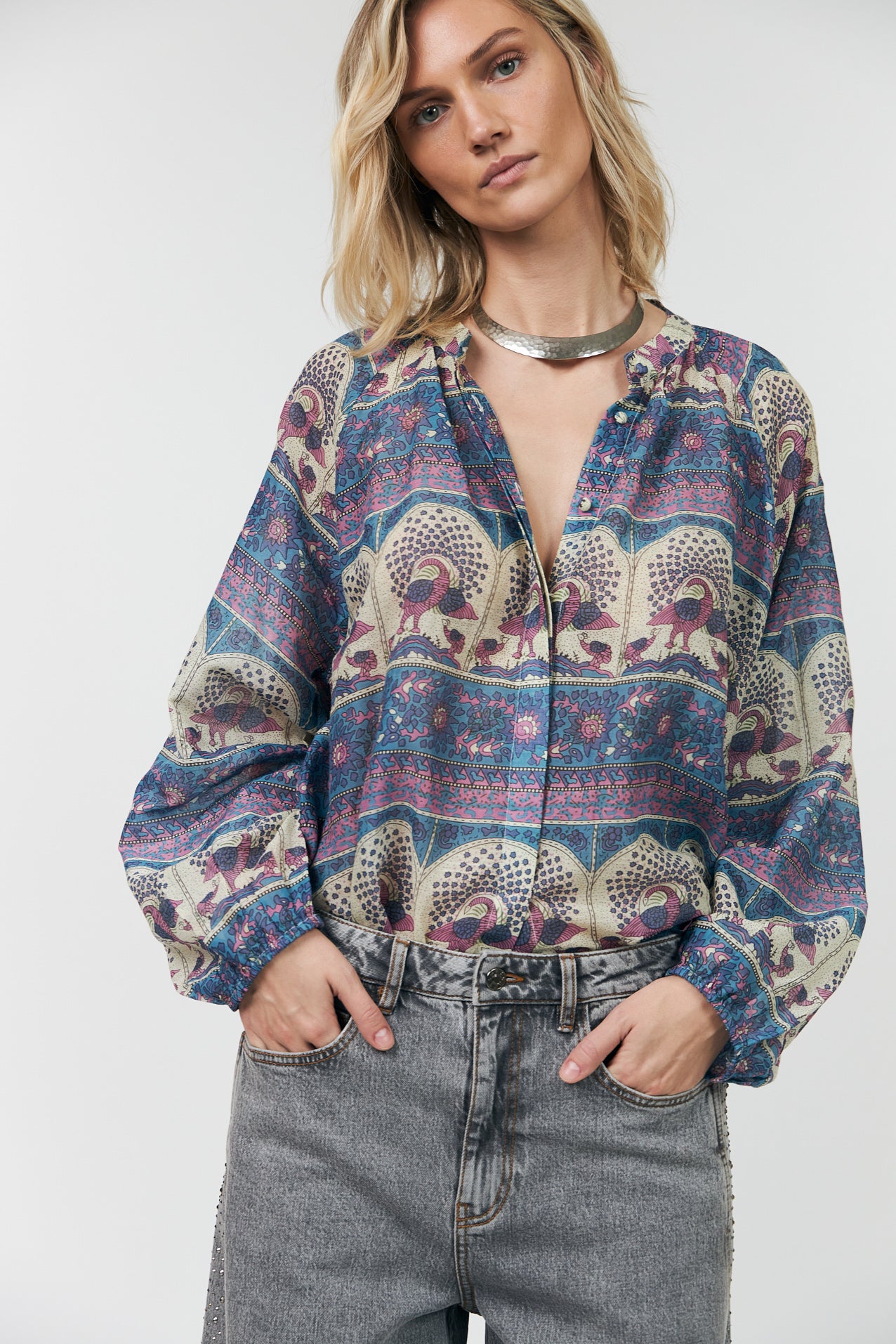 Lollys Laundry HaileyLL Skjorte Shirt 20 Blue