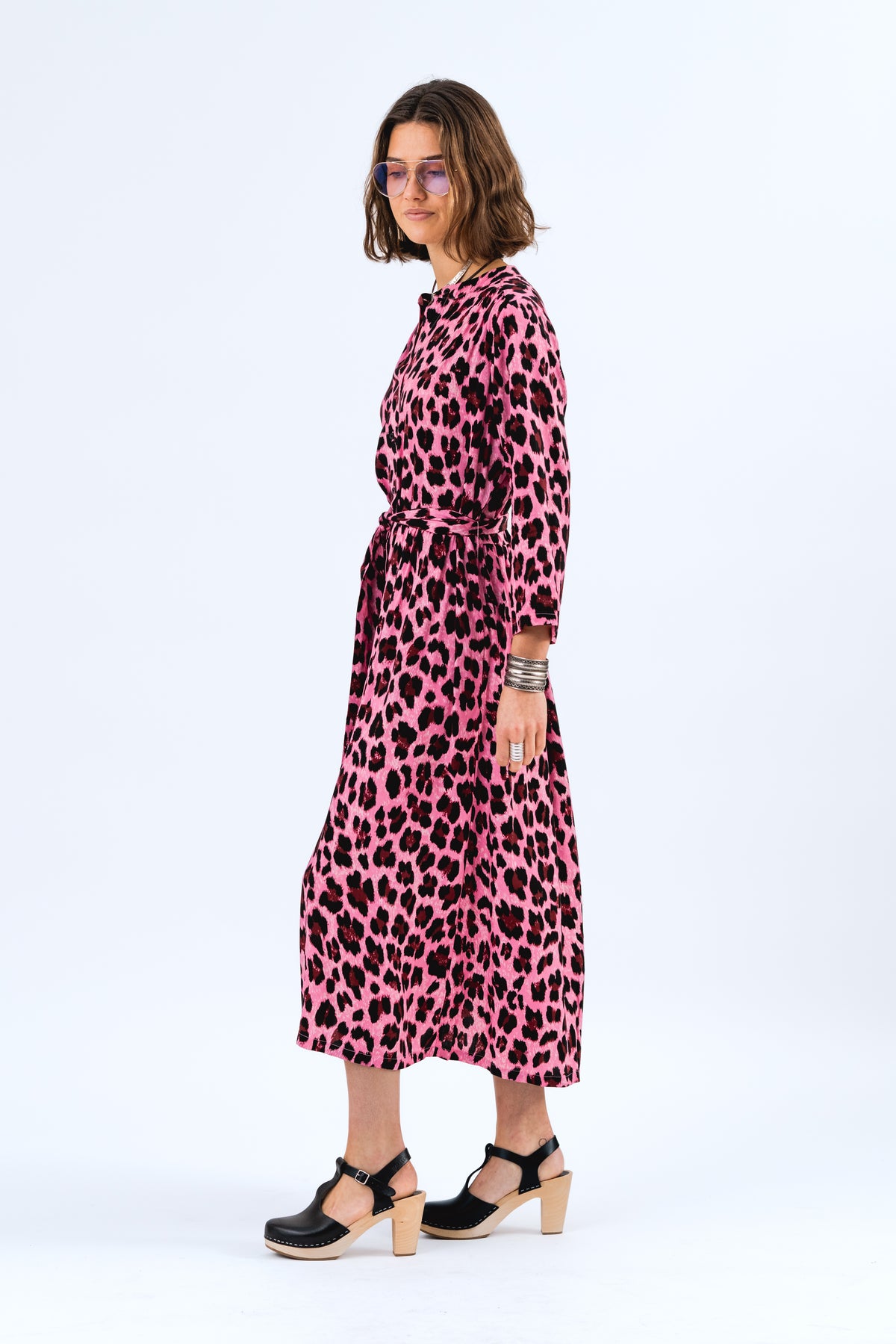 Lollys Laundry HarperLL Maxi Kjole Dress Neon pink