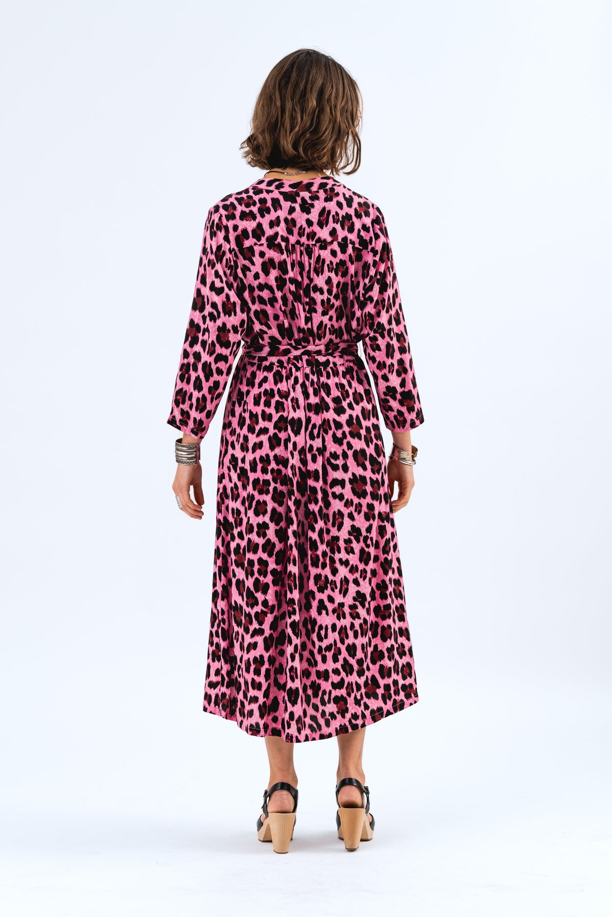 Lollys Laundry HarperLL Maxi Kjole Dress Neon pink