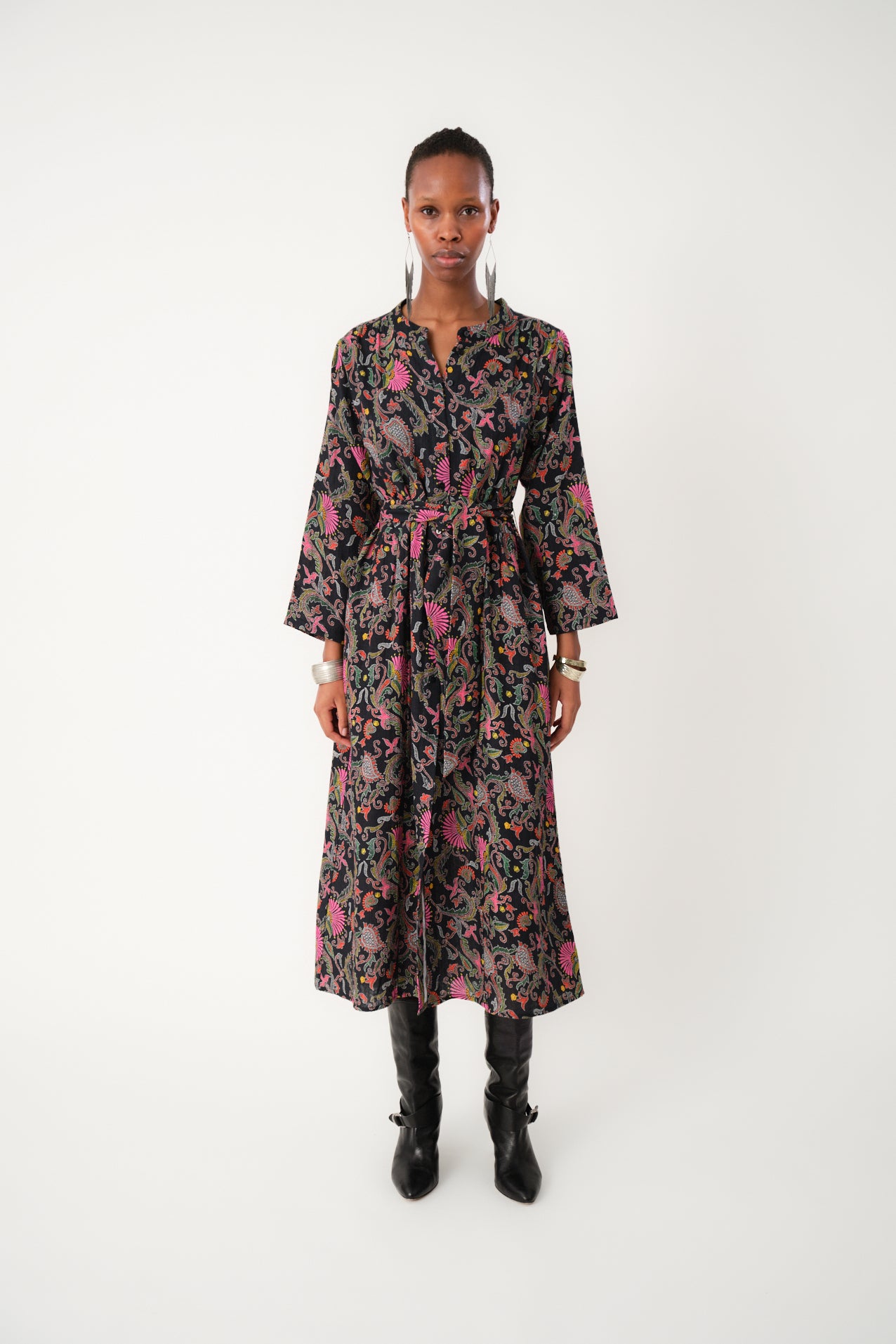 Lollys Laundry HarperLL Maxi Kjole Dress 74 Flower Print