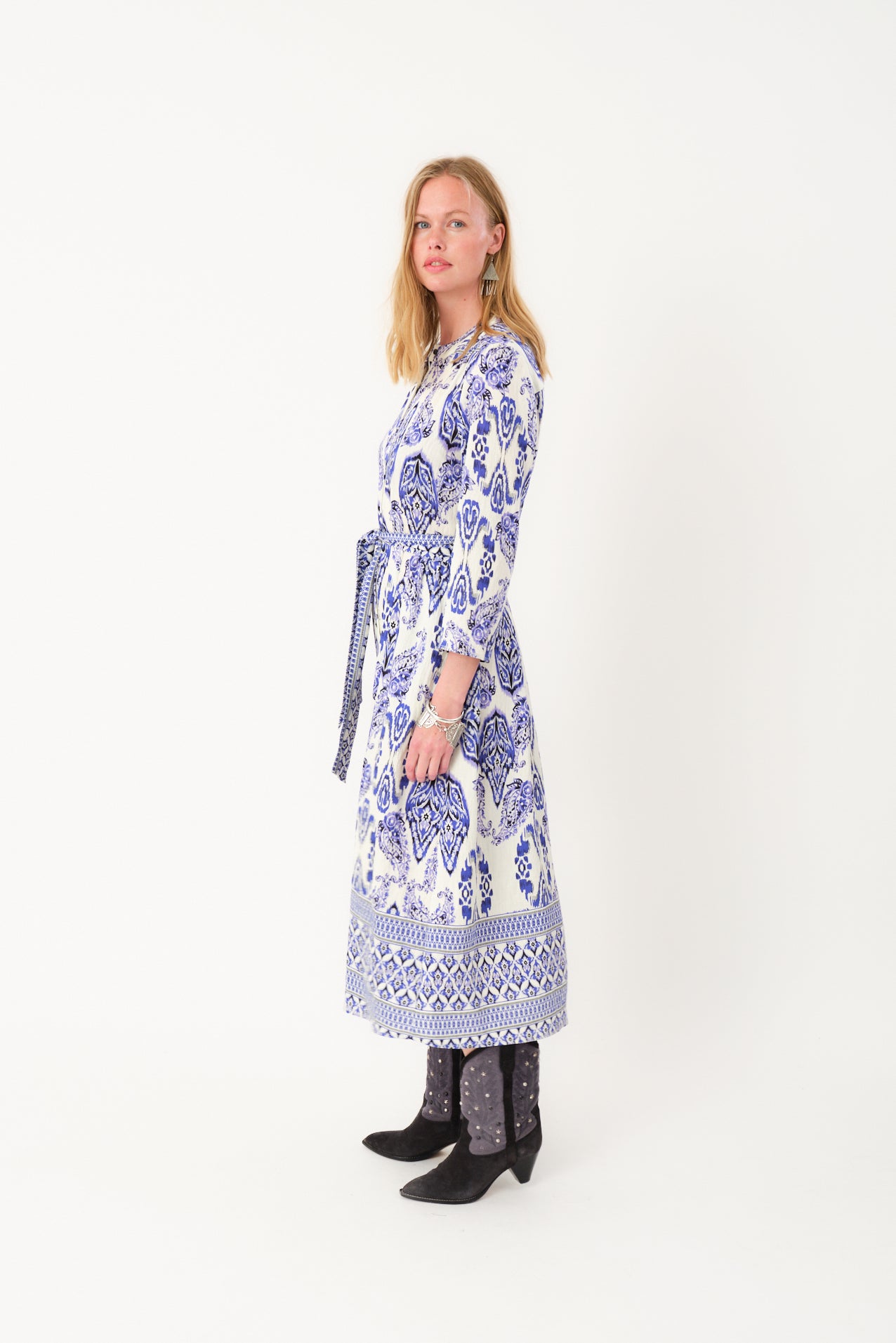 Lollys Laundry HarperLL Maxi Kjole Dress 20 Blue