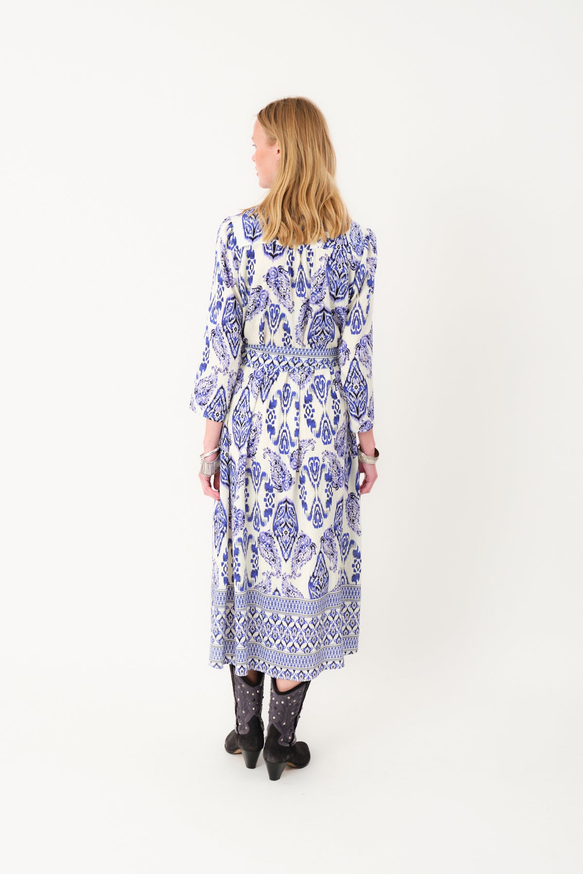 Lollys Laundry HarperLL Maxi Kjole Dress Blå